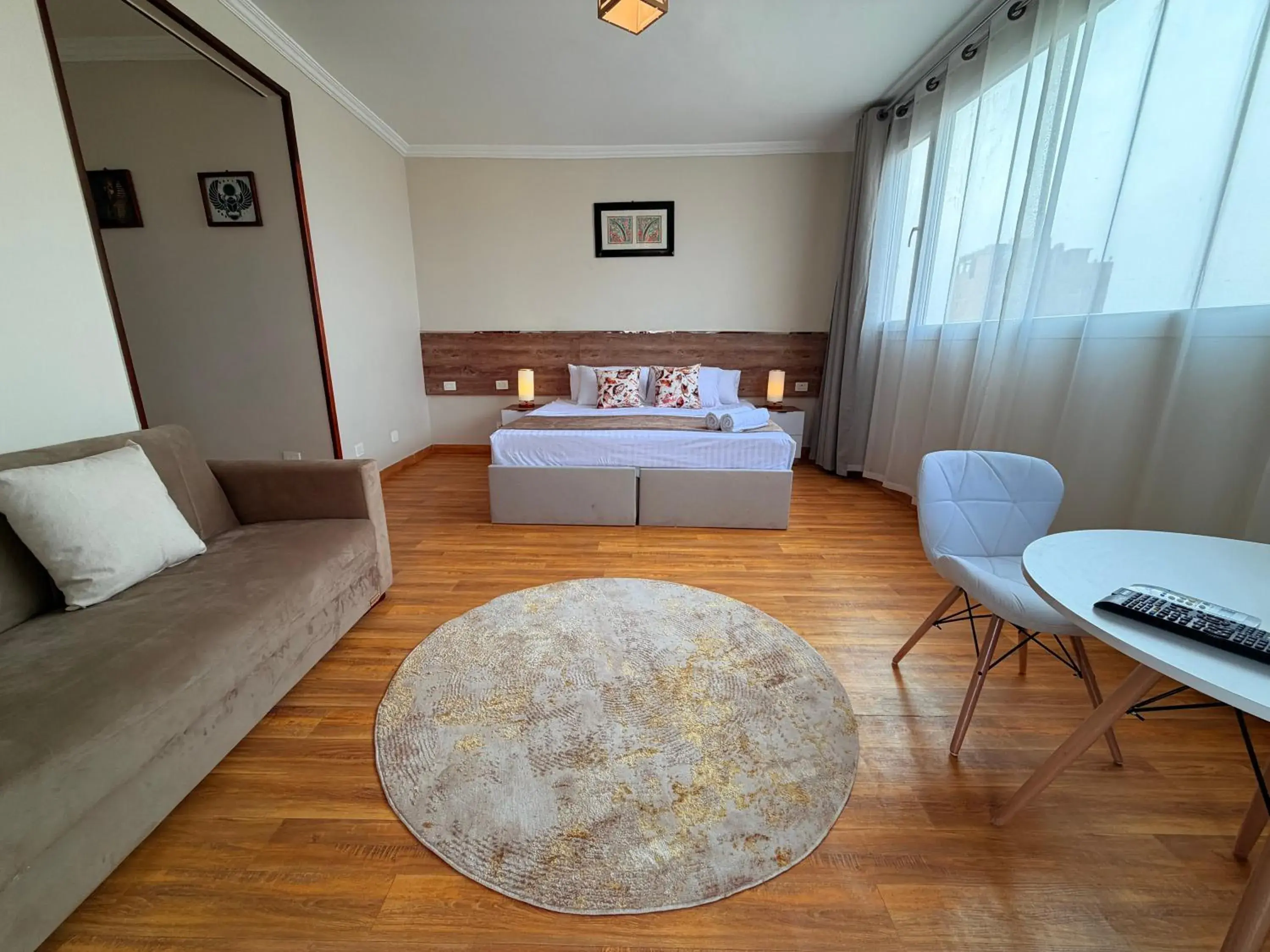 King Suite with Balcony in Eco green pyramids hotel King Suite with Balcony in Eco green pyramids hotel