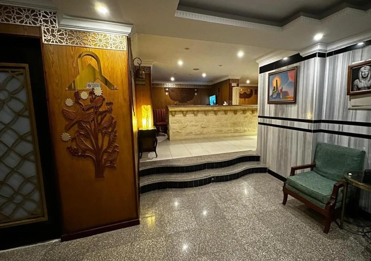 Living room in PYRAMIDS TOWER Inn