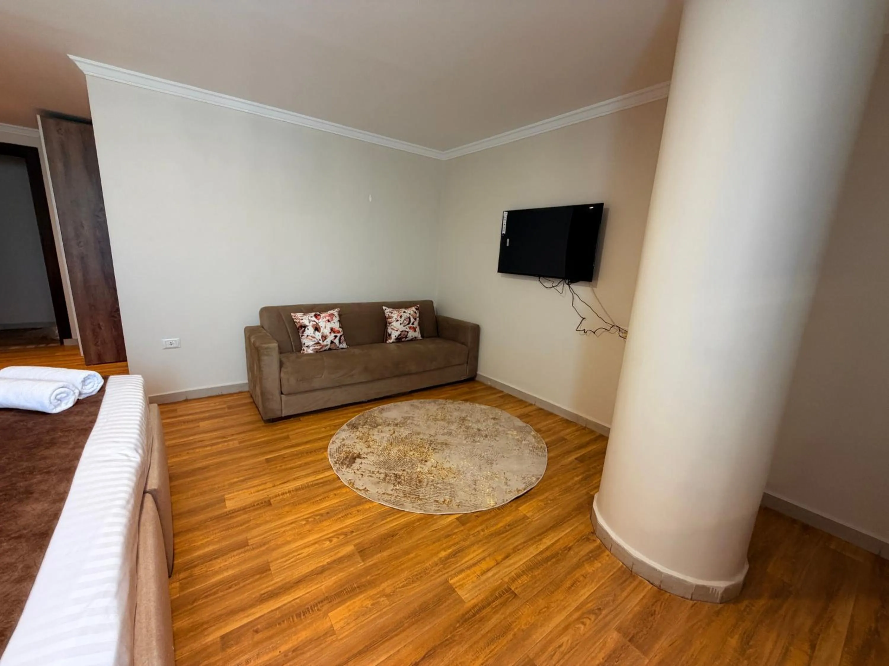 Bed in Eco green pyramids hotel