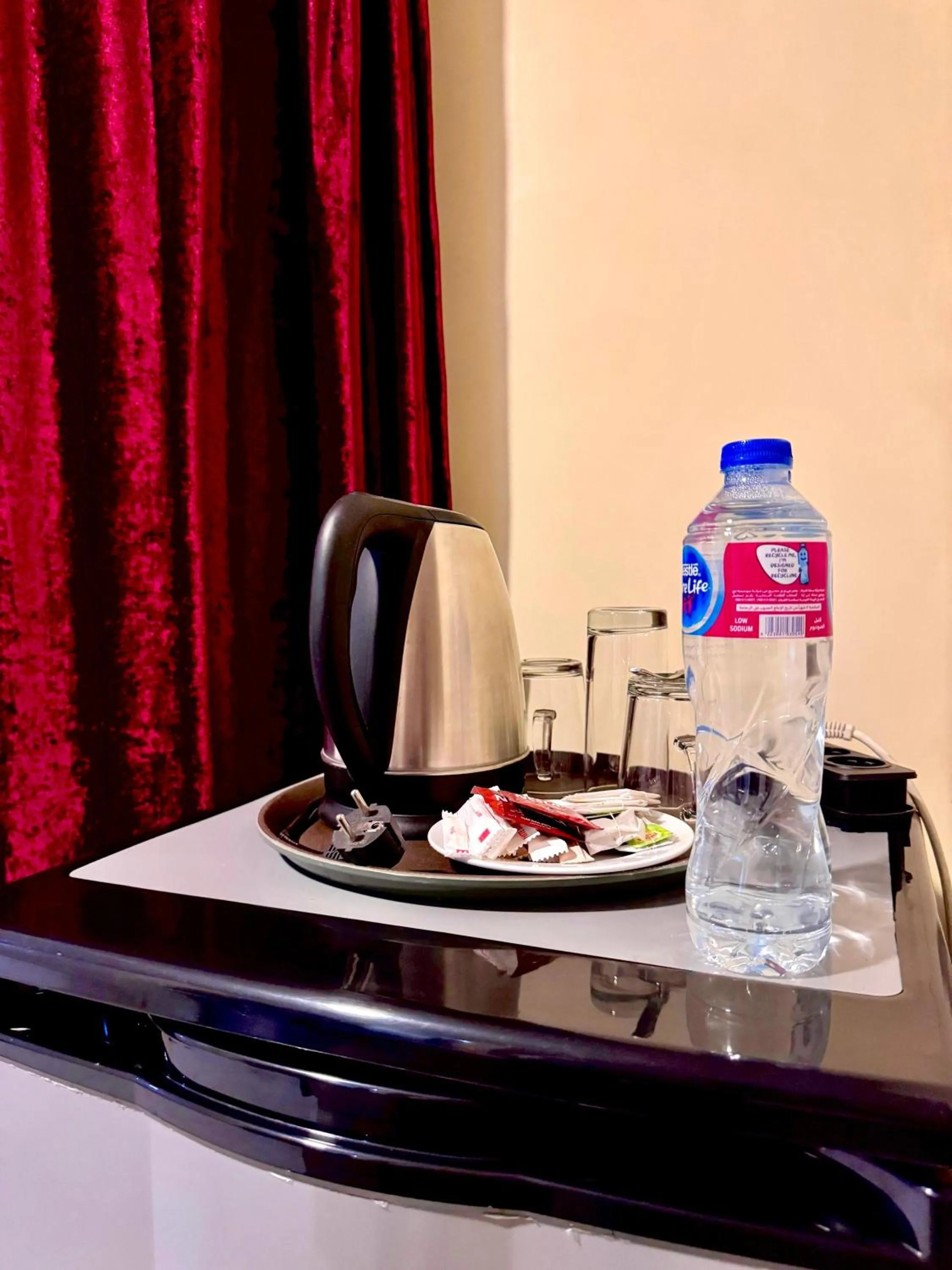 Food and drinks in PYRAMIDS TOWER Inn