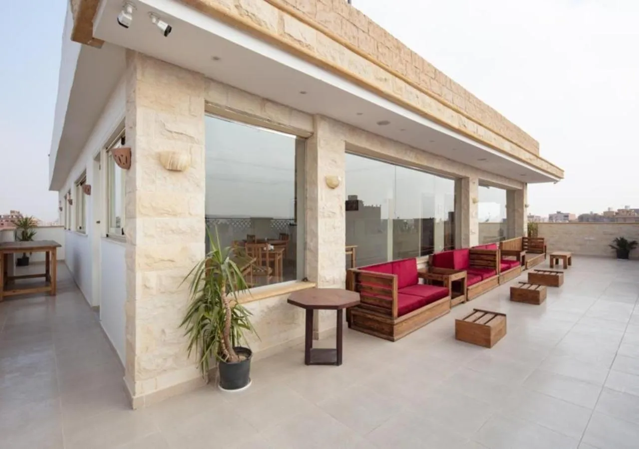 Property building in PYRAMIDS TOWER Inn