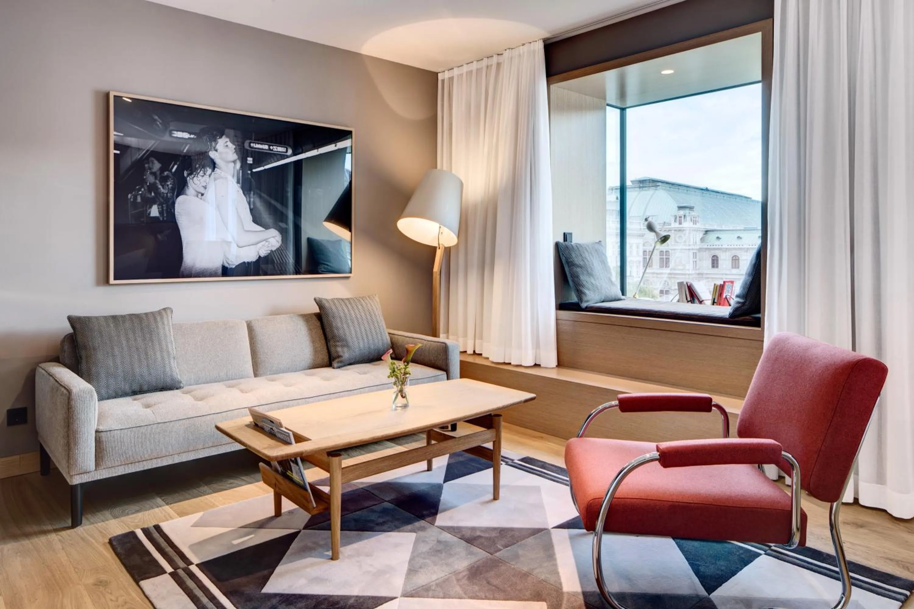 Seating area in The Guesthouse Vienna