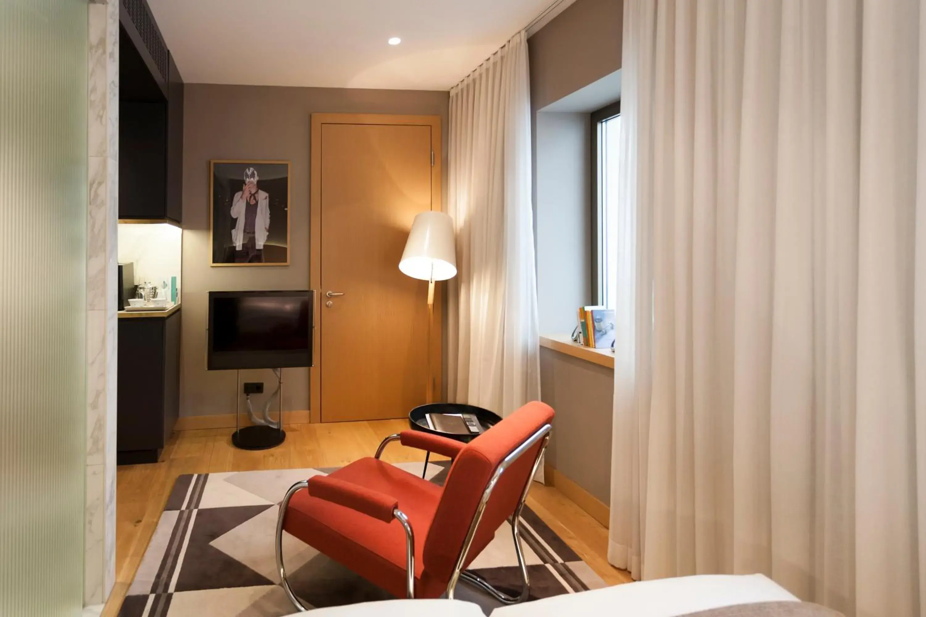 Seating area, Bed in The Guesthouse Vienna Seating area, Bed in The Guesthouse Vienna