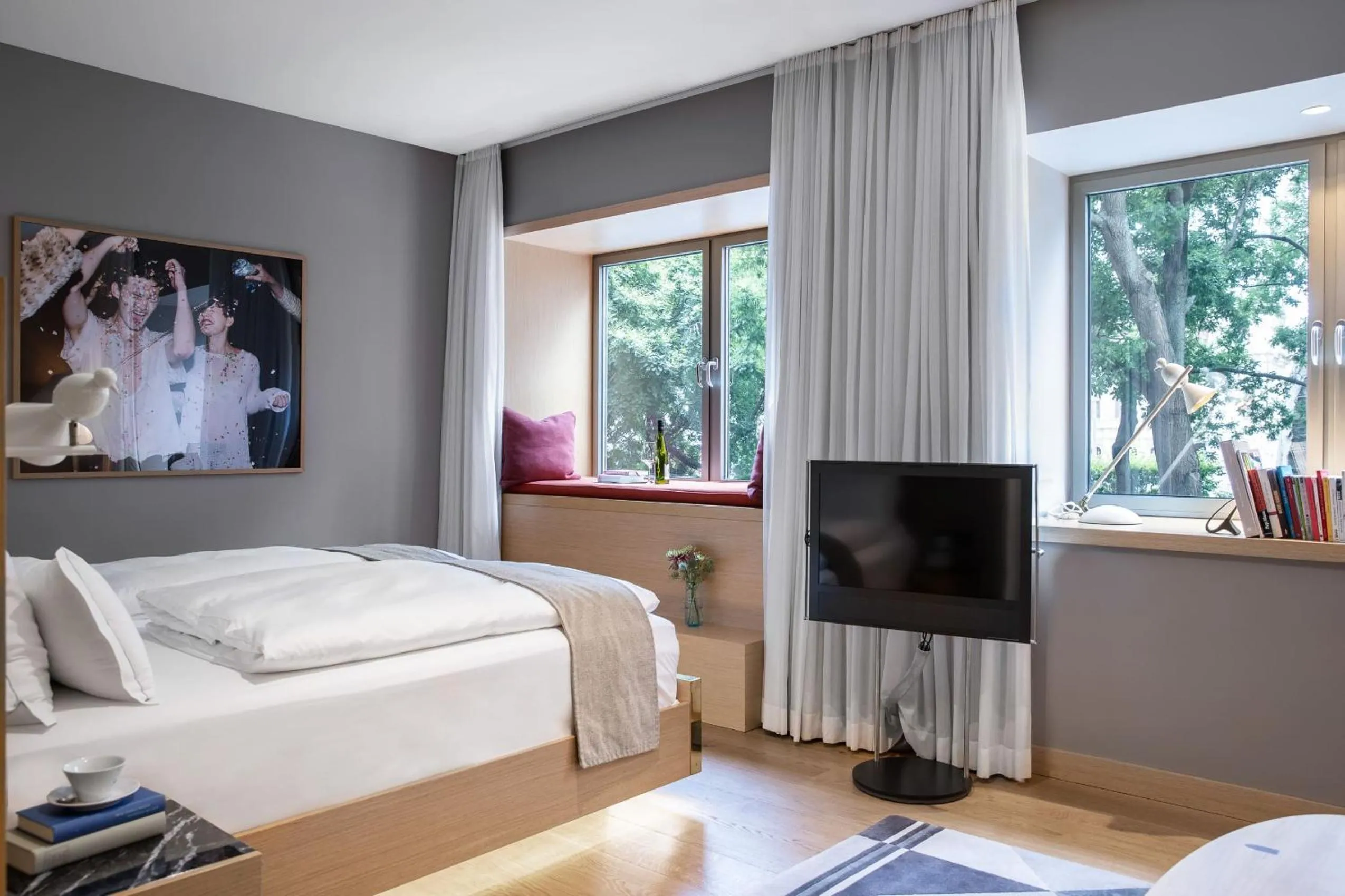 Bed in The Guesthouse Vienna