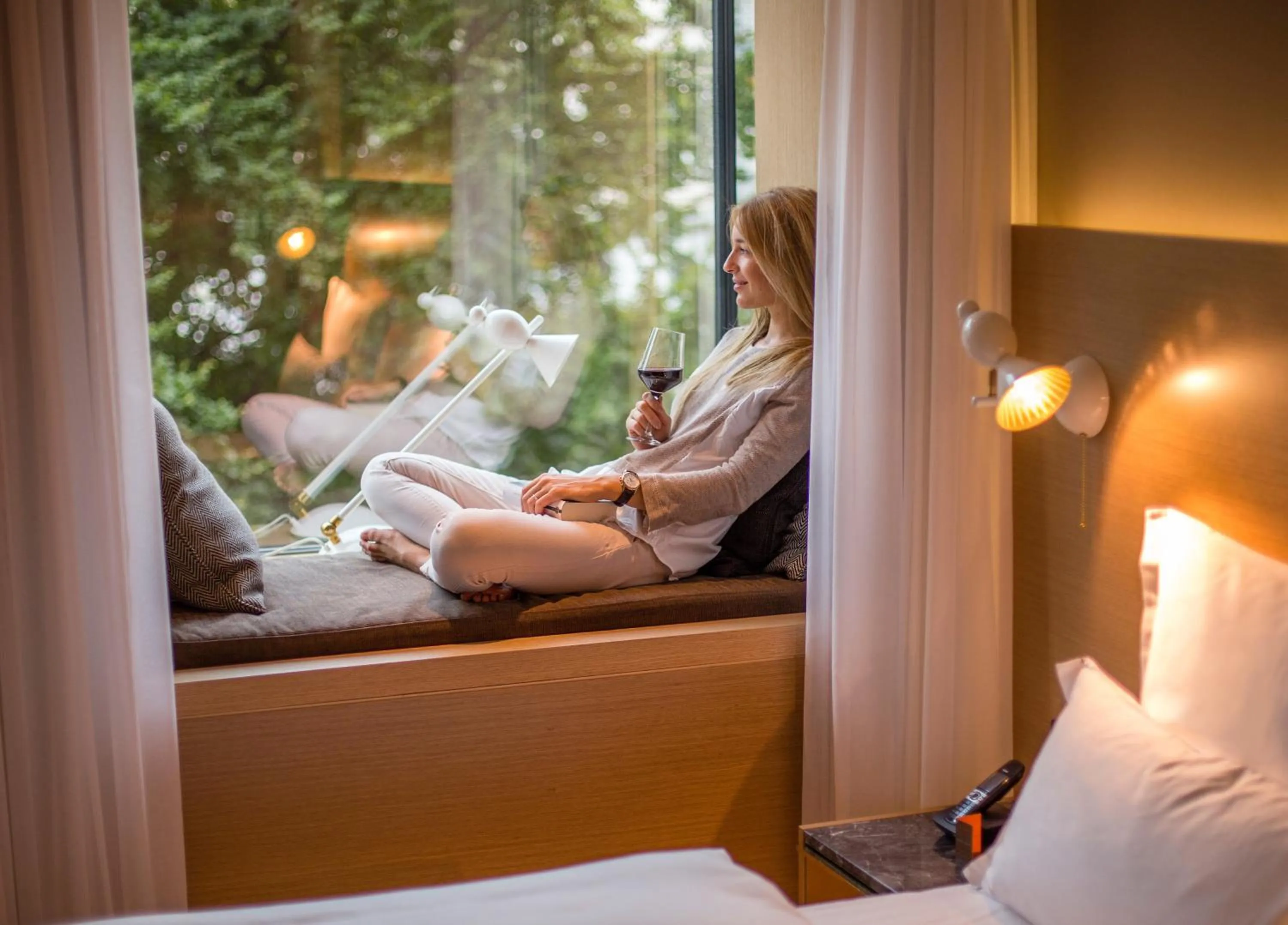 Decorative detail, Bed in The Guesthouse Vienna