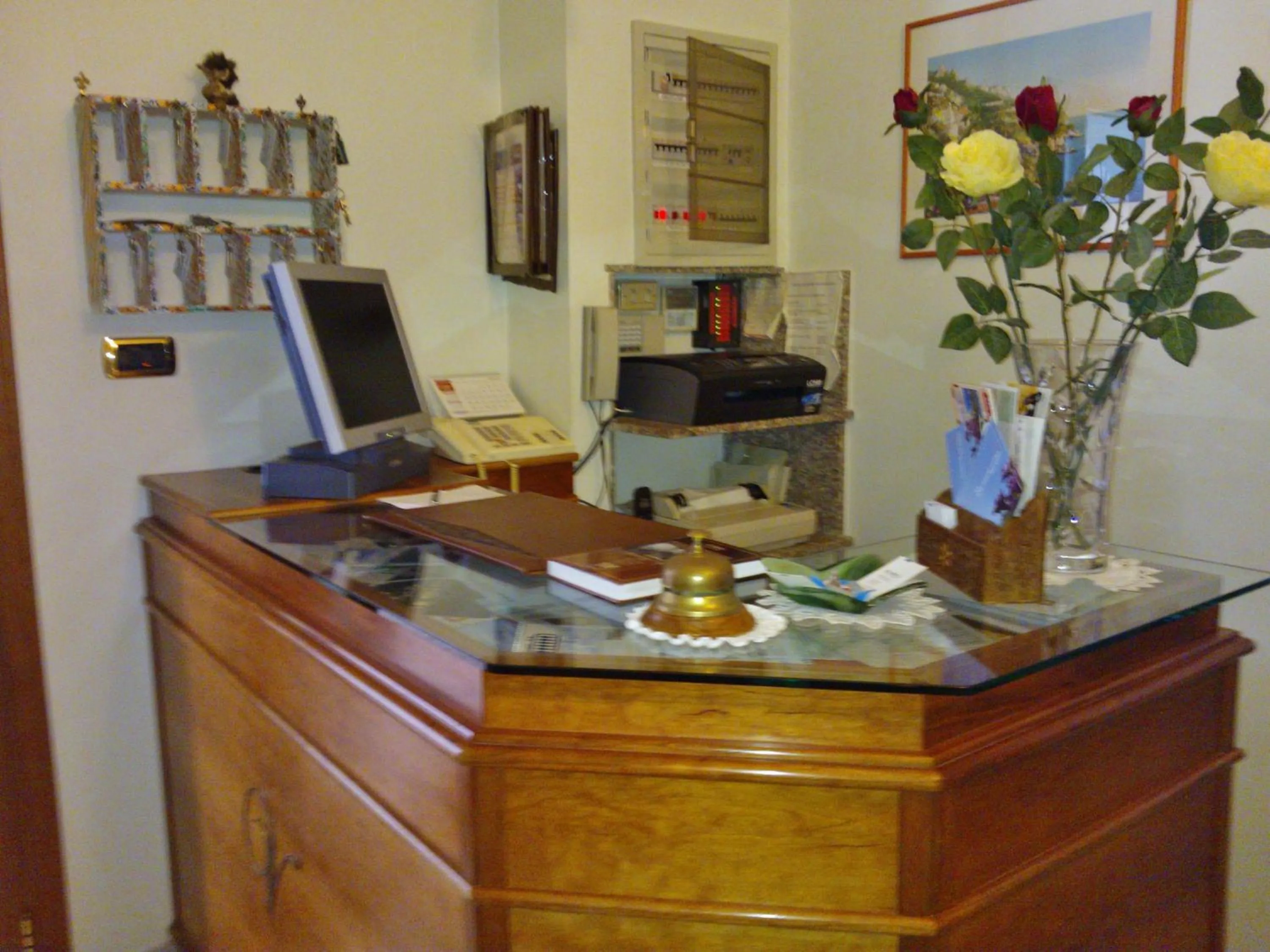 Lobby or reception in B&B Vittoria