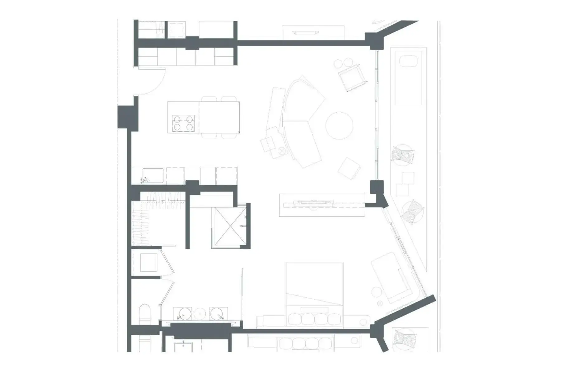 Photo of the whole room in Hotel Valley Ho Photo of the whole room in Hotel Valley Ho