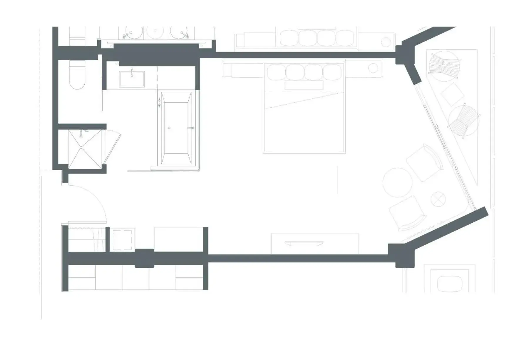 Bedroom in Hotel Valley Ho Bedroom in Hotel Valley Ho