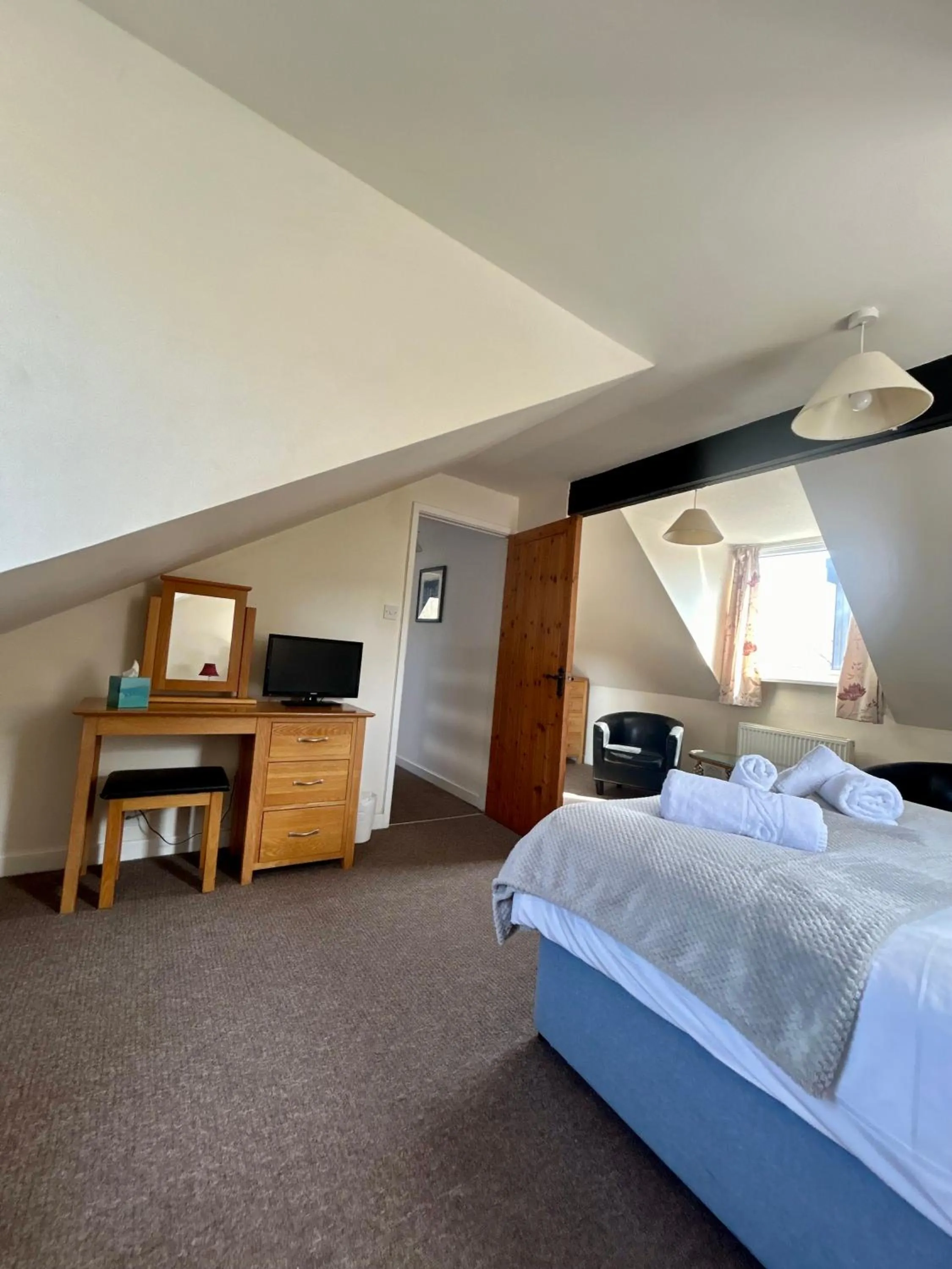 Bedroom, Bed in Trengilly Wartha Inn