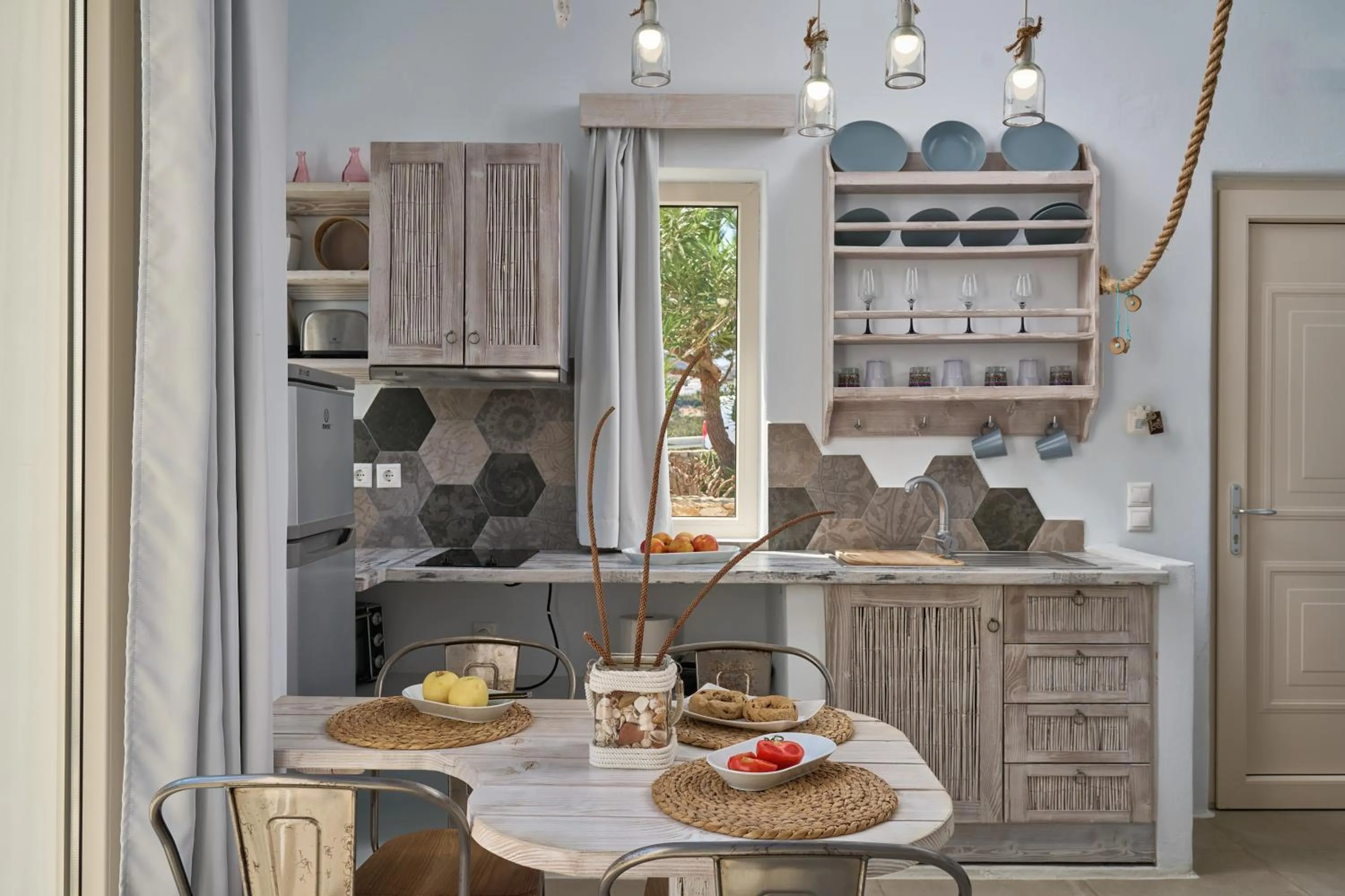 Kitchen or kitchenette in Althea Boutique Hotel - Adults Only