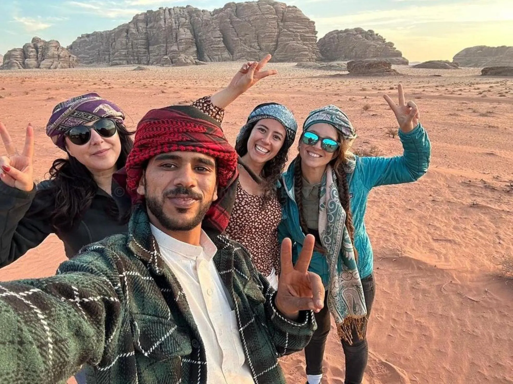 Staff in Wadi Rum Desert Dreams