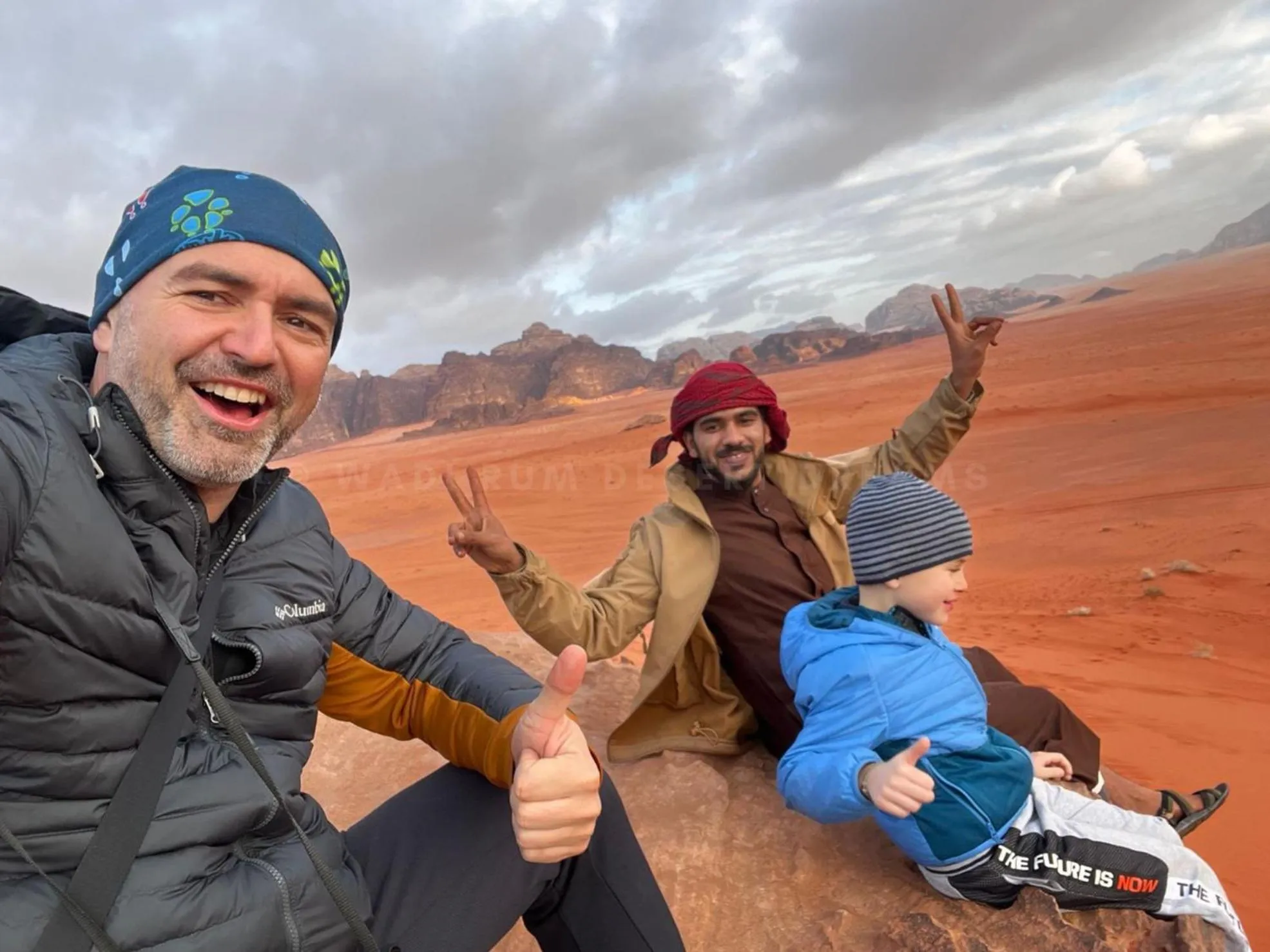 Nearby landmark in Wadi Rum Desert Dreams