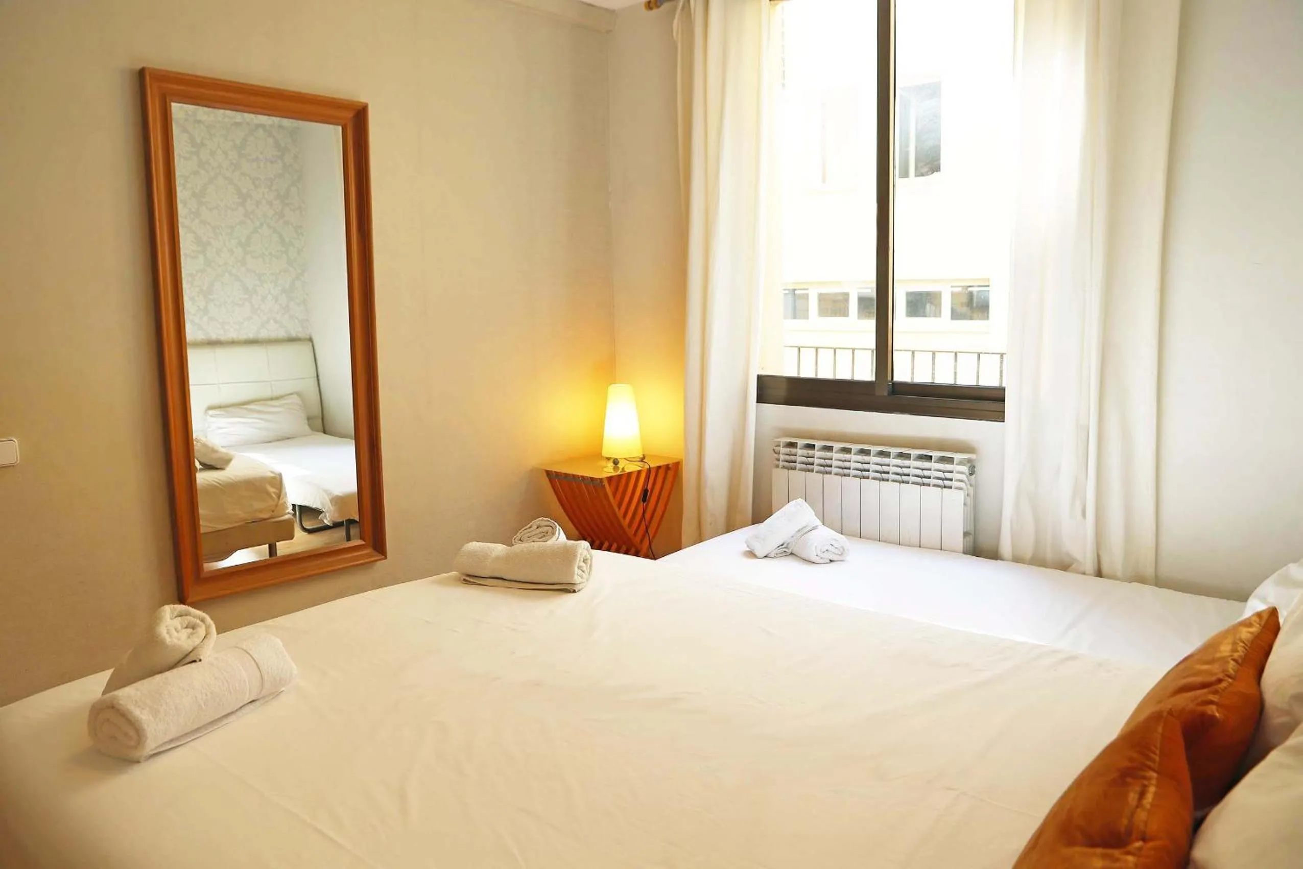 Bedroom, Bed in Bcn-rentals apartments in the Old town