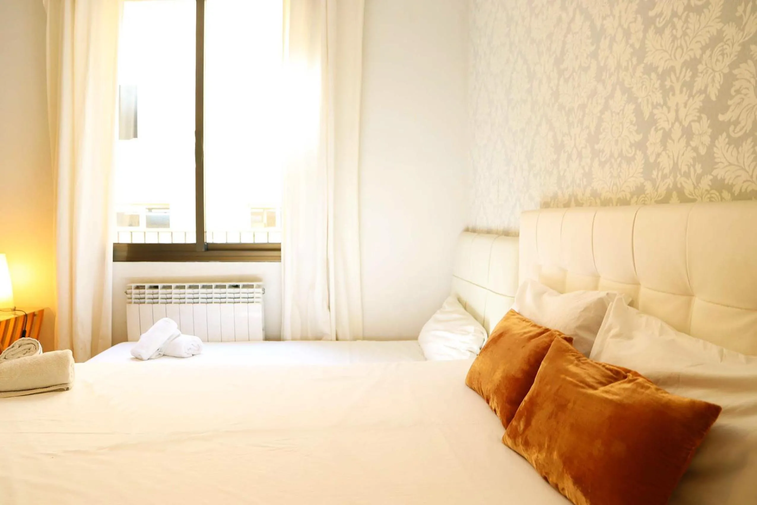 Bedroom, Bed in Bcn-rentals apartments in the Old town