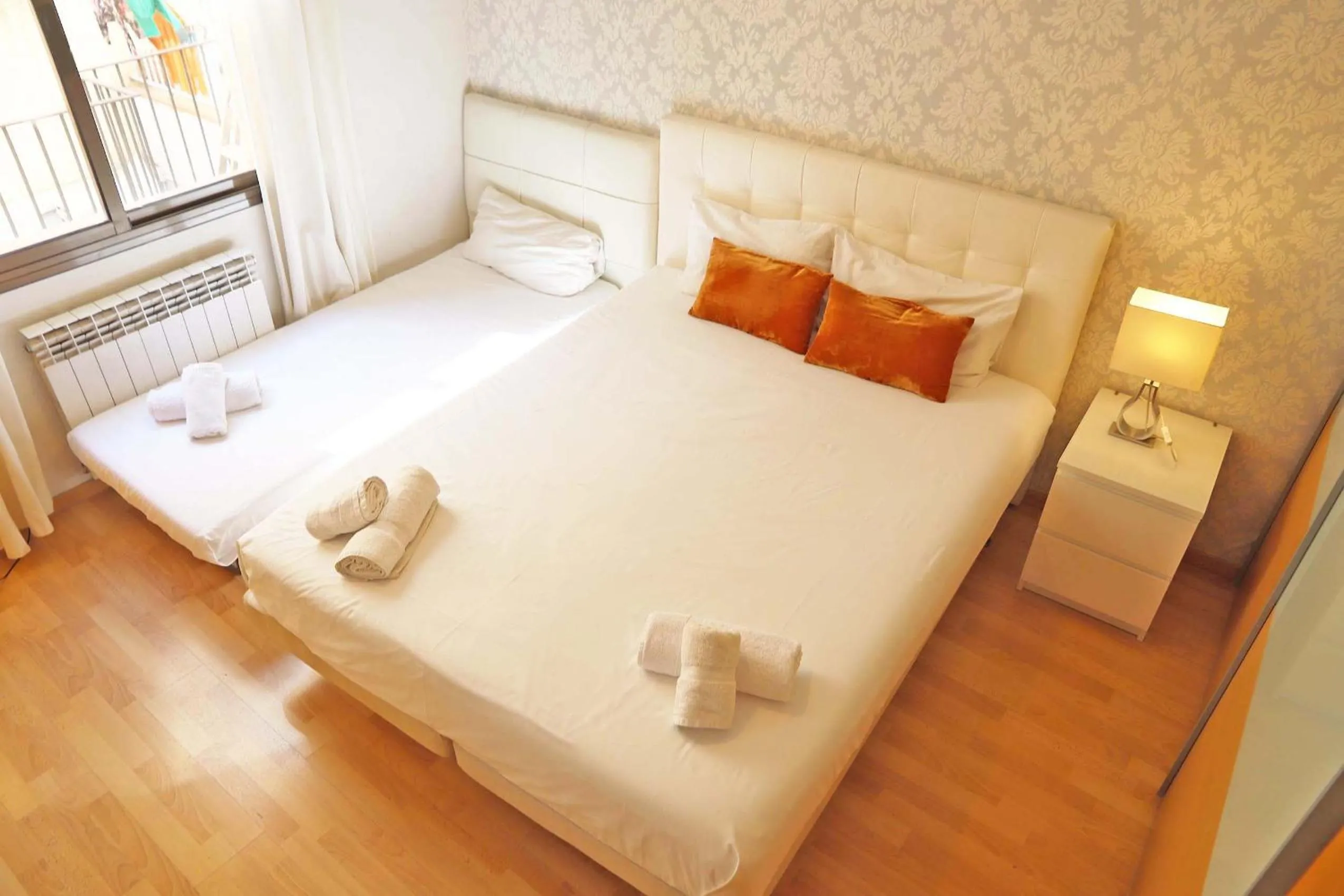 Bedroom, Bed in Bcn-rentals apartments in the Old town