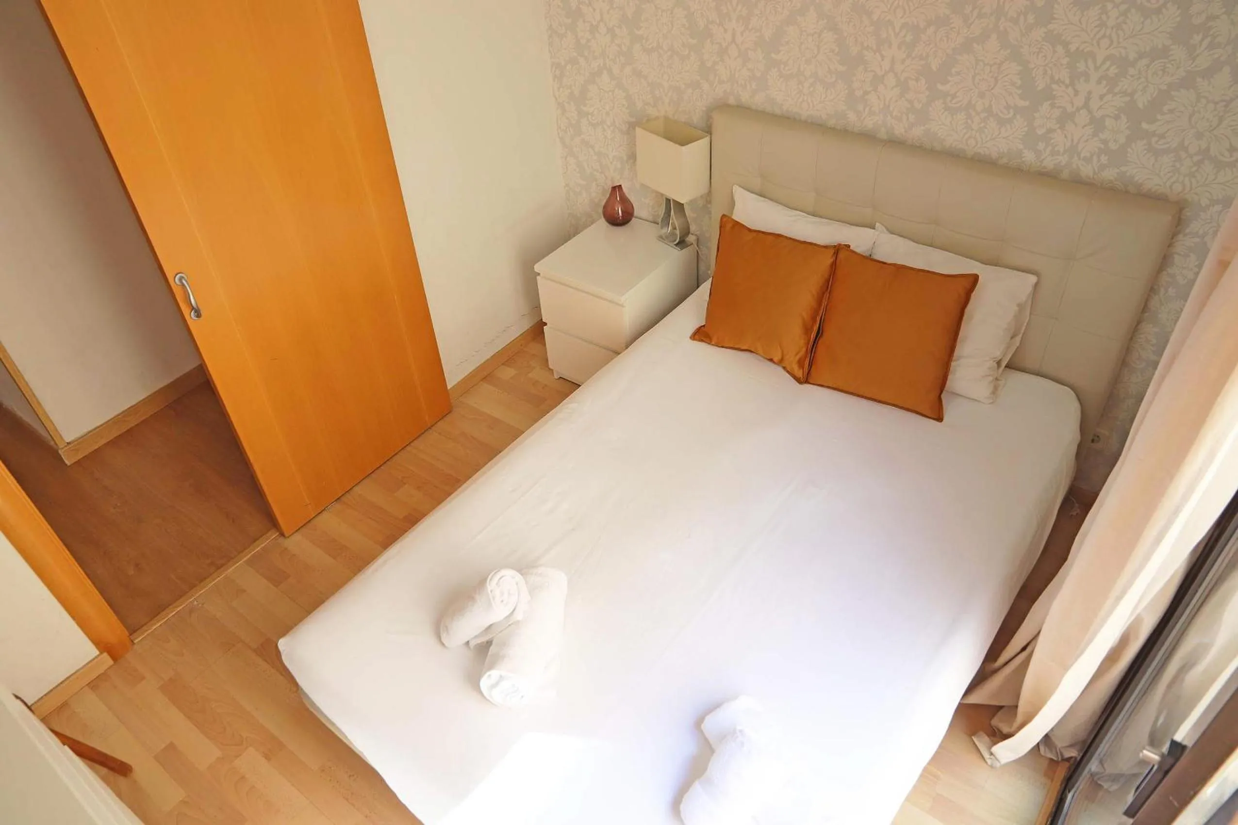 Bedroom, Bed in Bcn-rentals apartments in the Old town