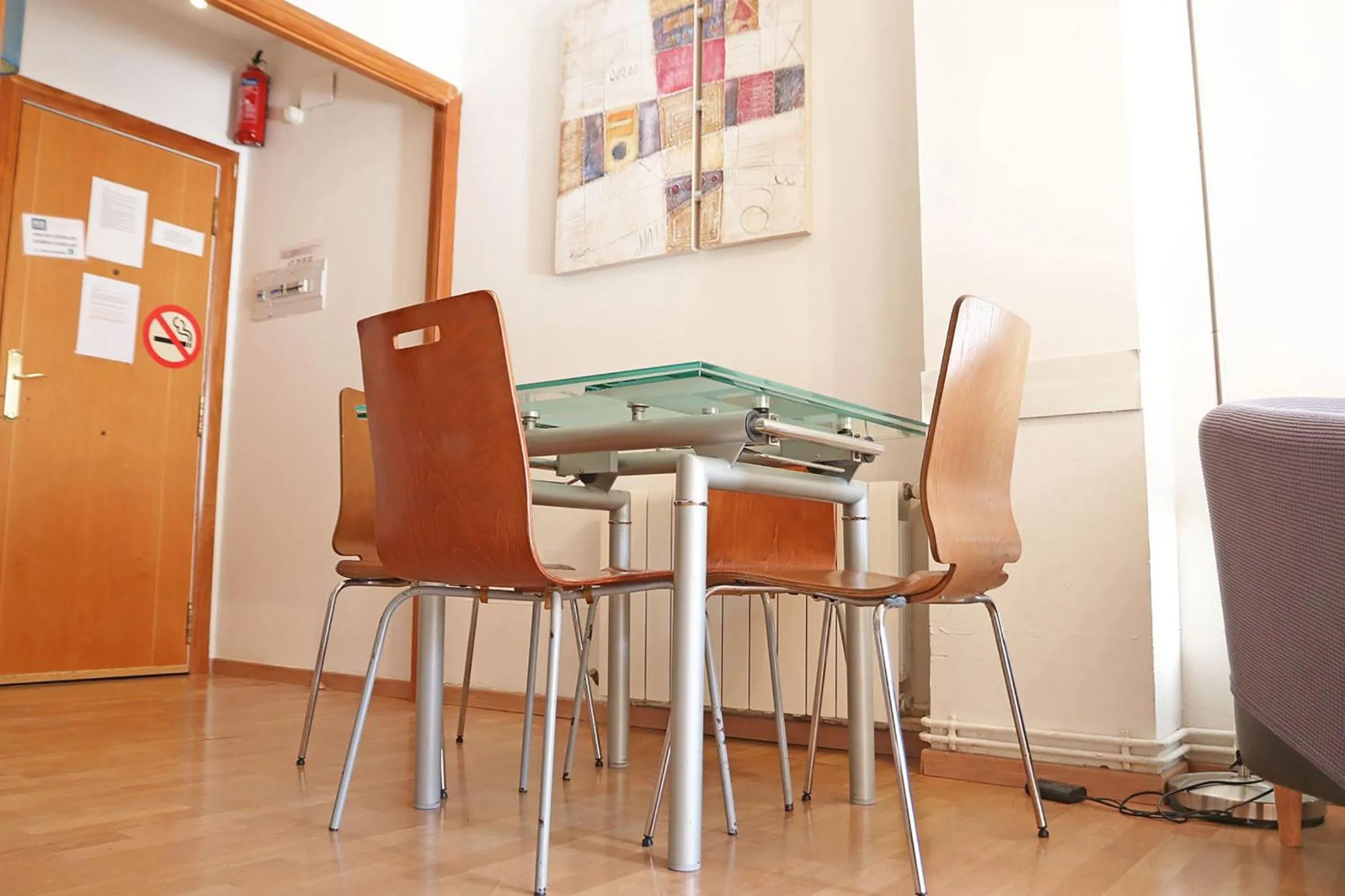 Dining area in Bcn-rentals apartments in the Old town