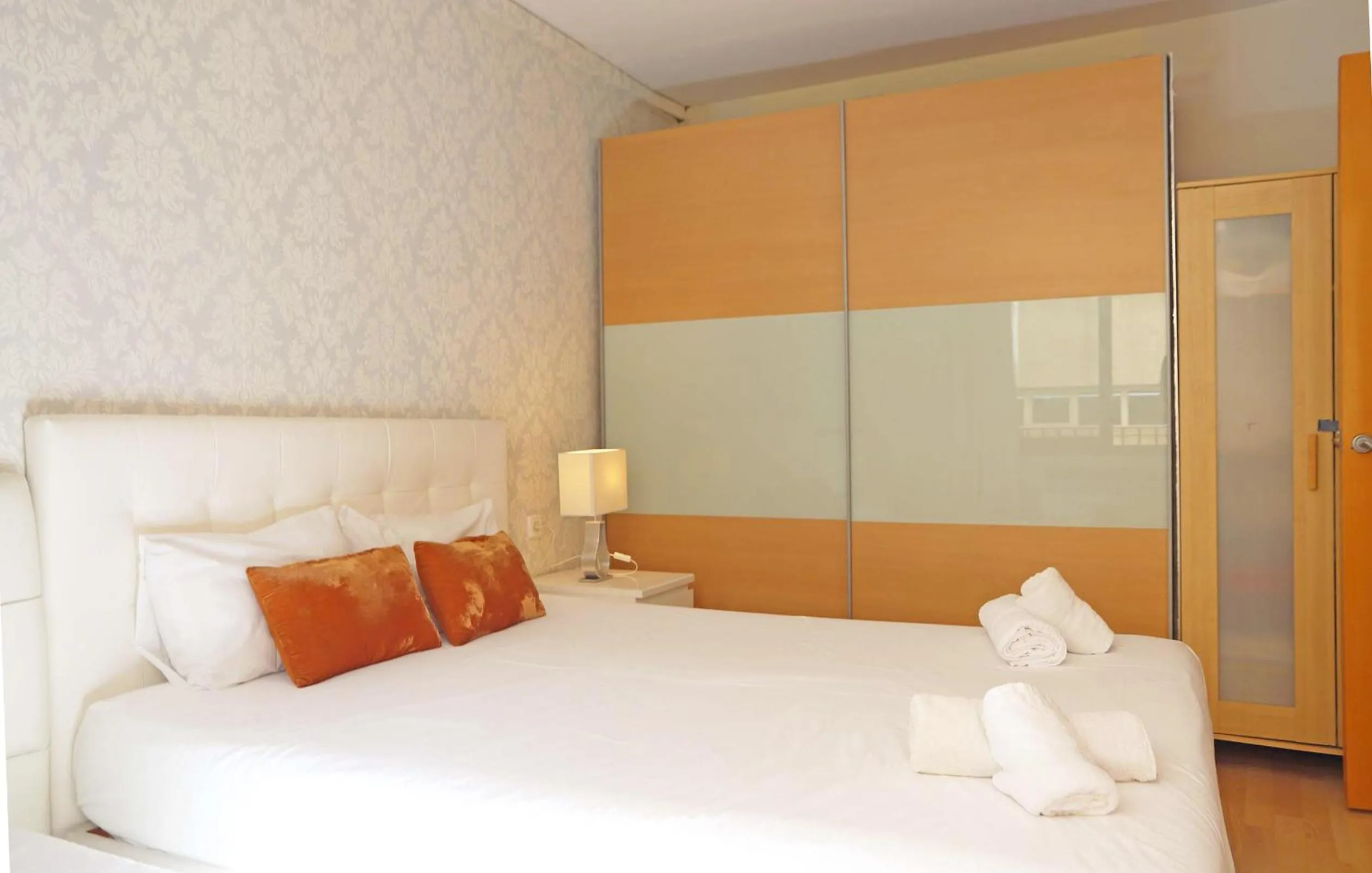 Bedroom, Bed in Bcn-rentals apartments in the Old town