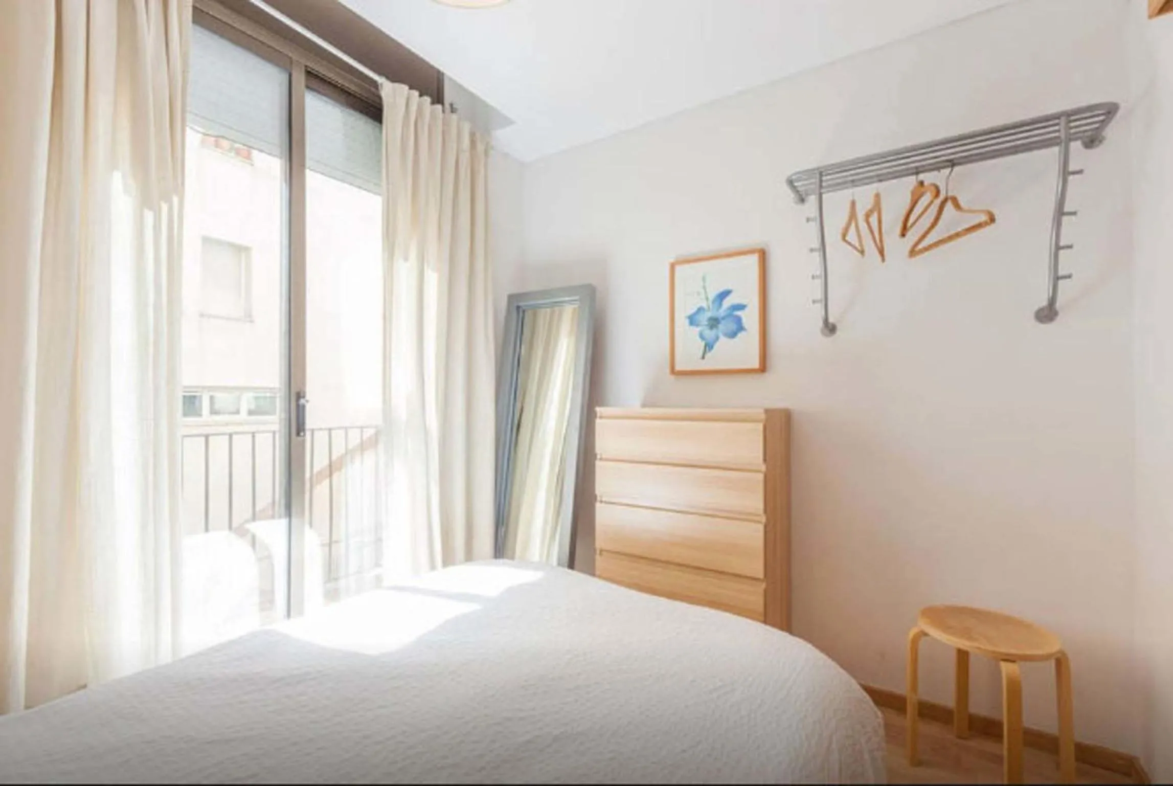 Balcony/Terrace, Bed in Bcn-rentals apartments in the Old town