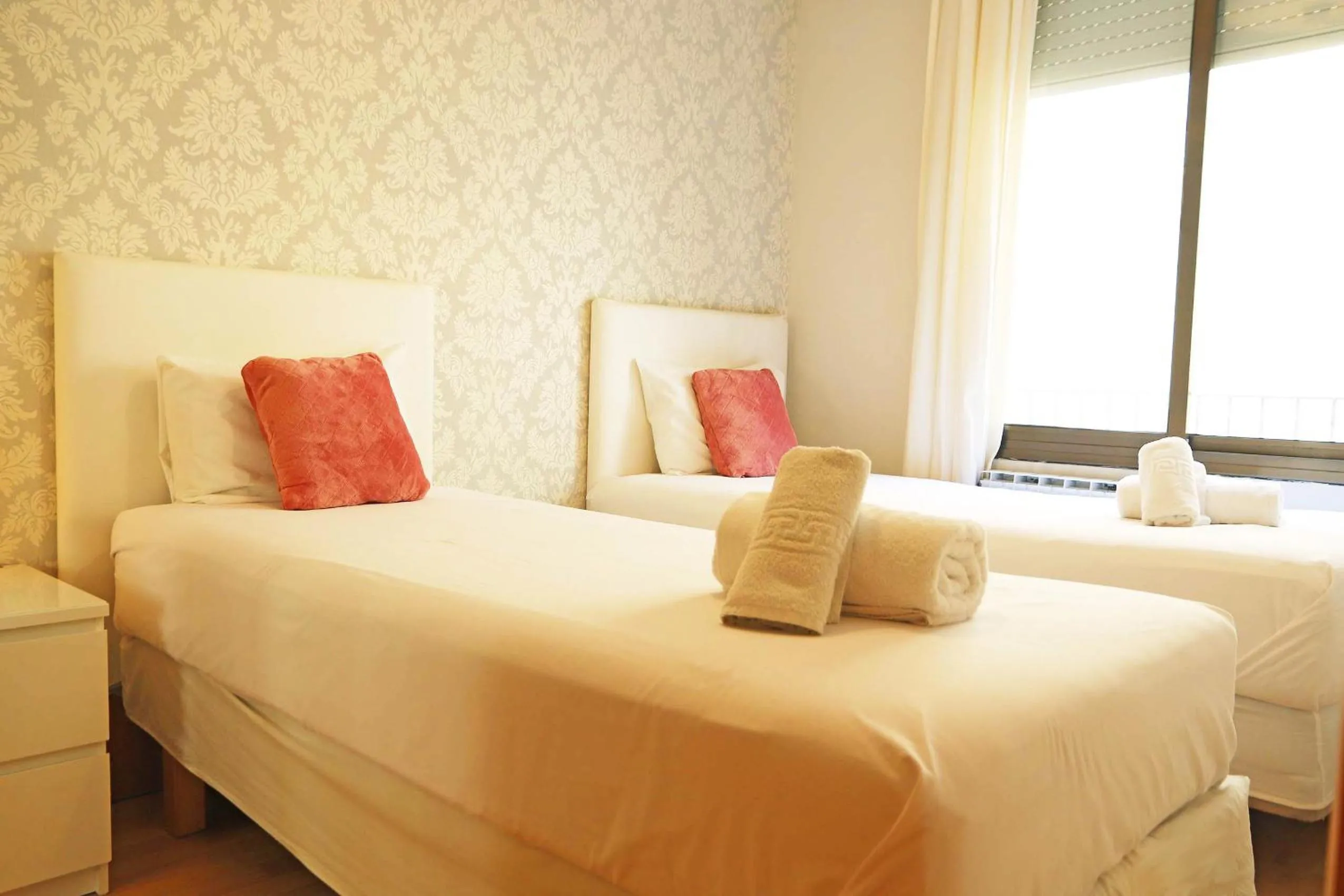 Bedroom, Bed in Bcn-rentals apartments in the Old town