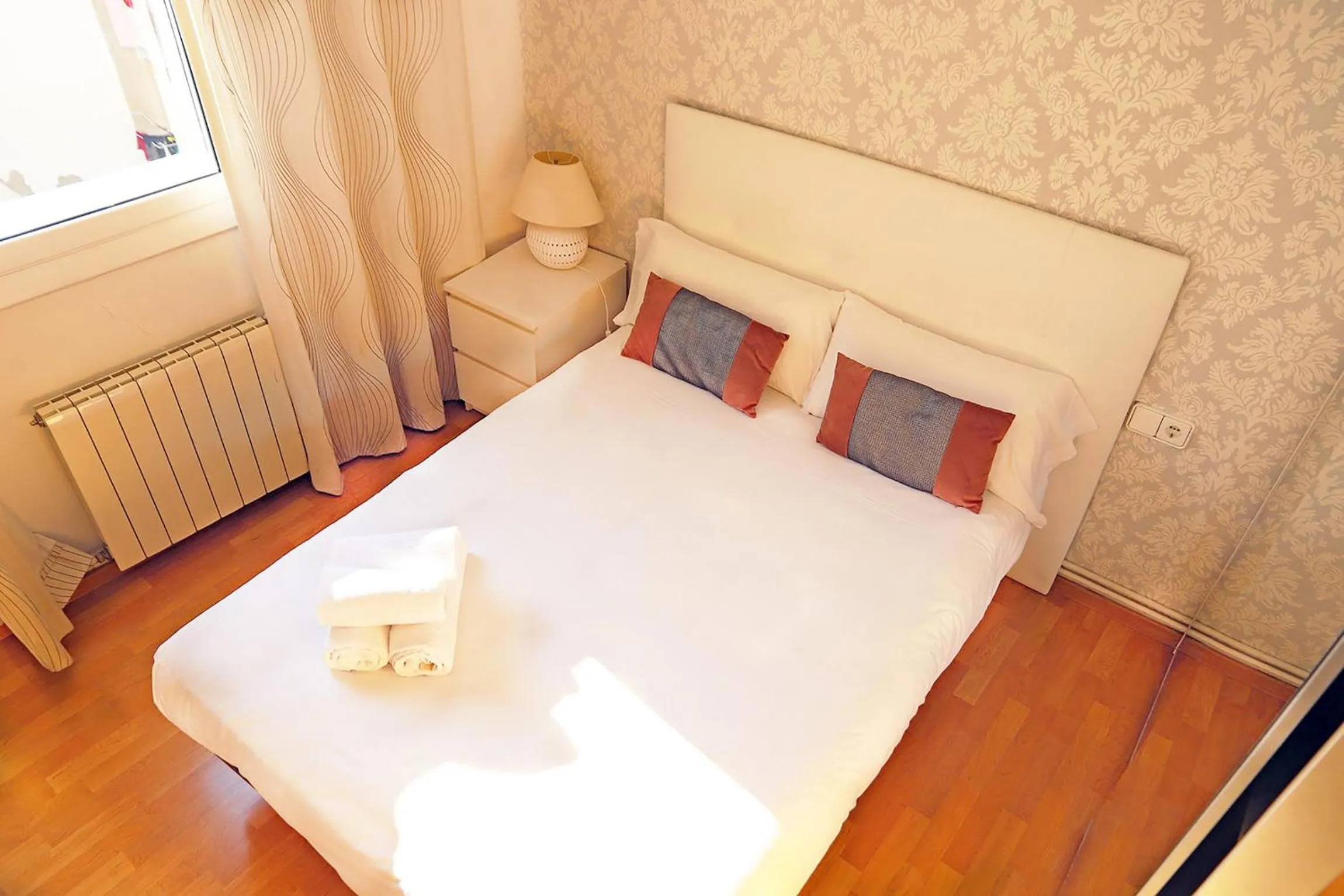 Bedroom, Bed in Bcn-rentals apartments in the Old town