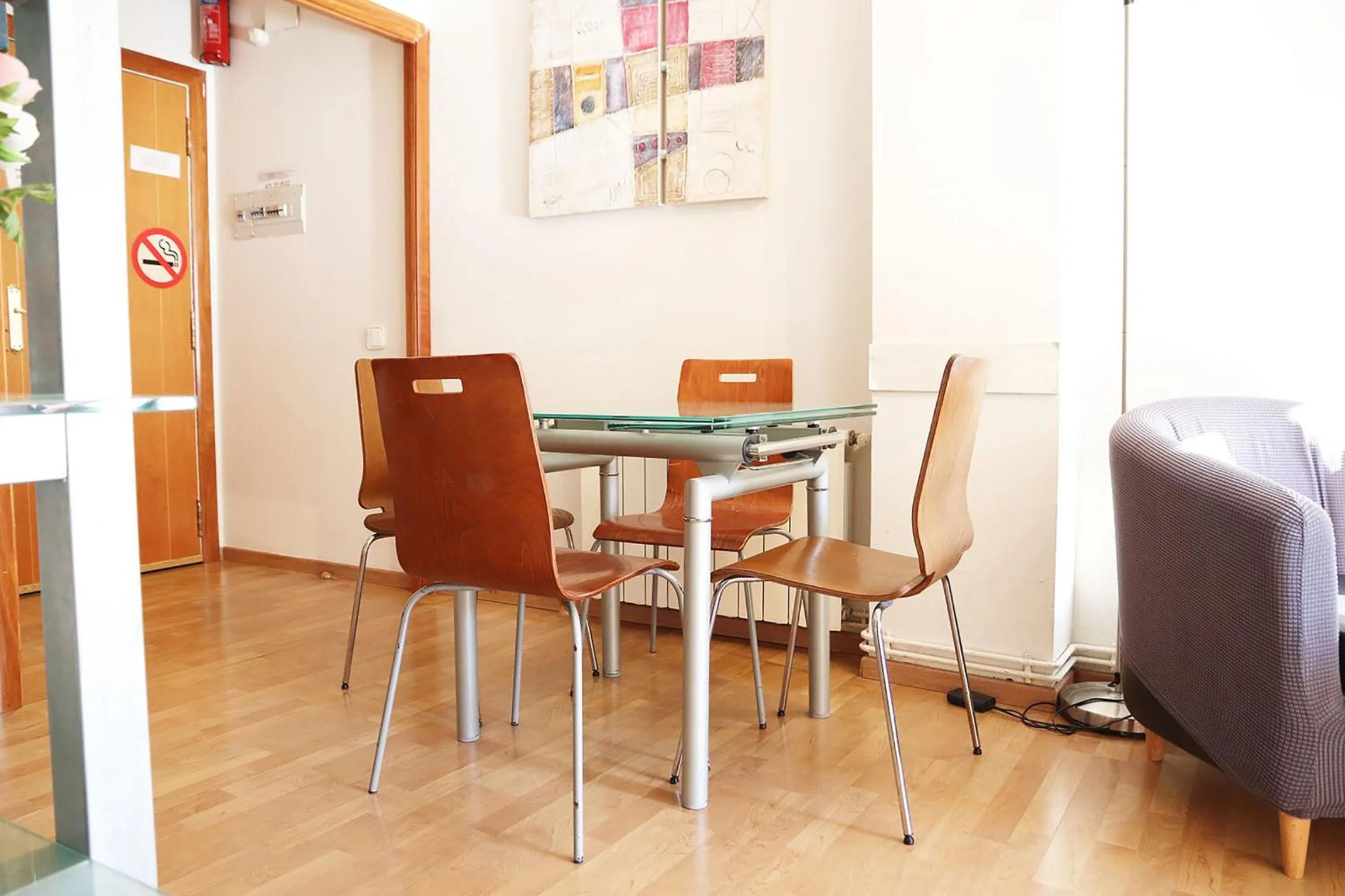Dining area in Bcn-rentals apartments in the Old town
