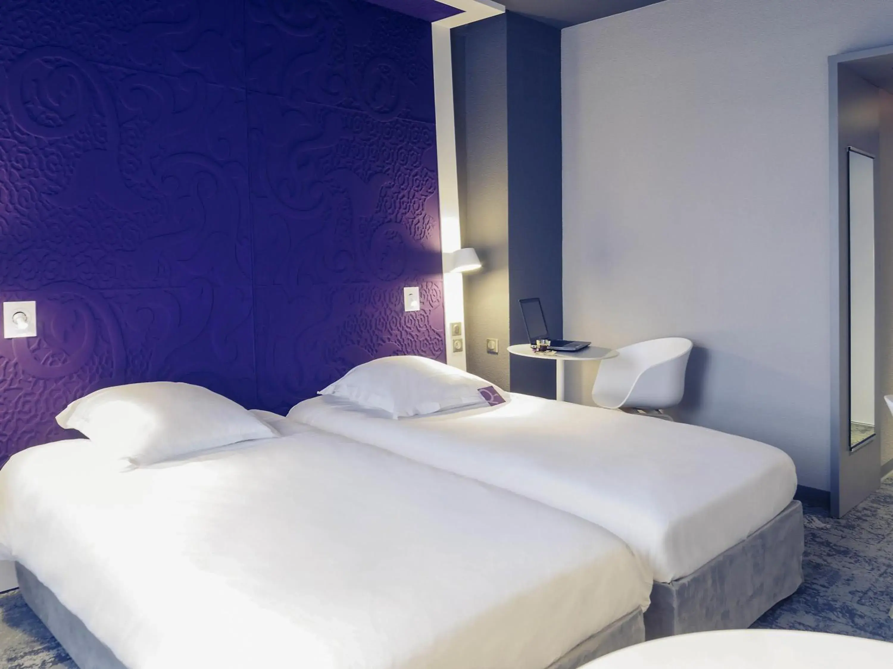 Bedroom, Bed in Mercure La Roche Sur Yon Bedroom, Bed in Mercure La Roche Sur Yon