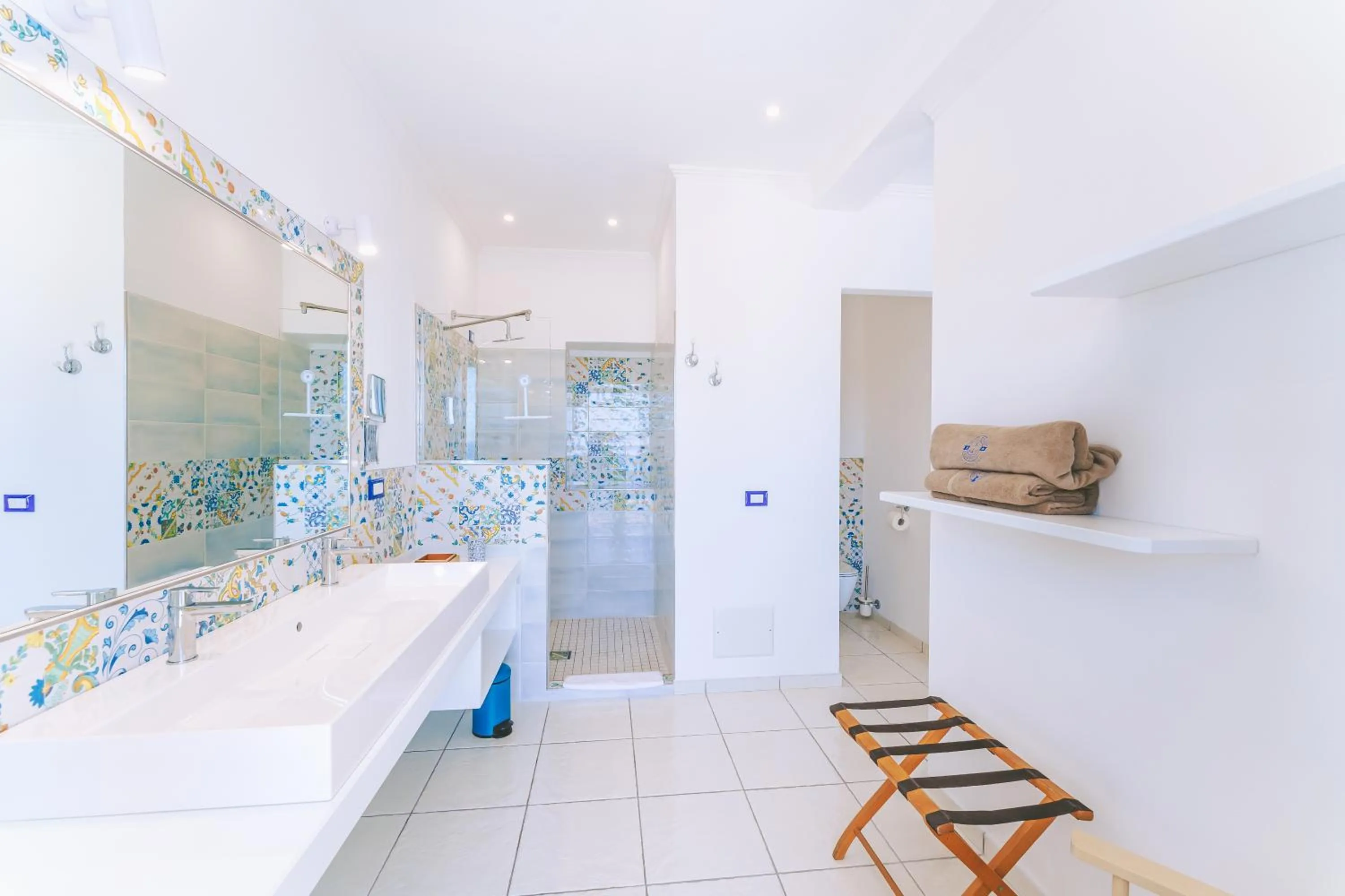 Shower in Hotel Ferdinando Beach & Thermal Spa