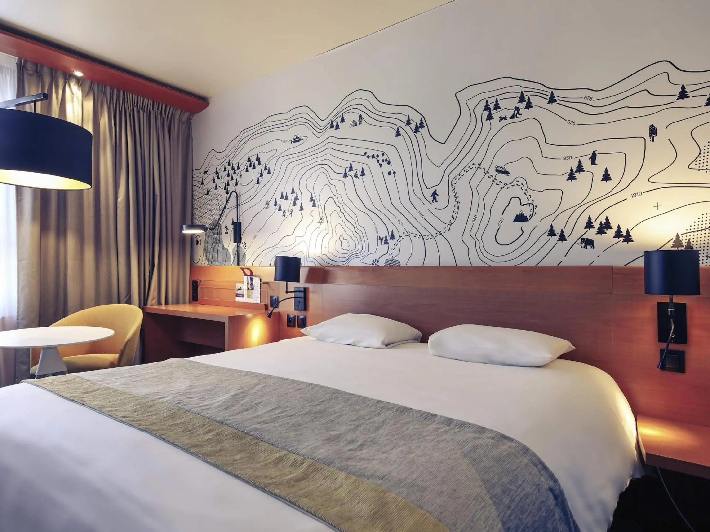 Standard Room - Non-Smoking in Mercure Grenoble Centre Alpotel Standard Room - Non-Smoking in Mercure Grenoble Centre Alpotel