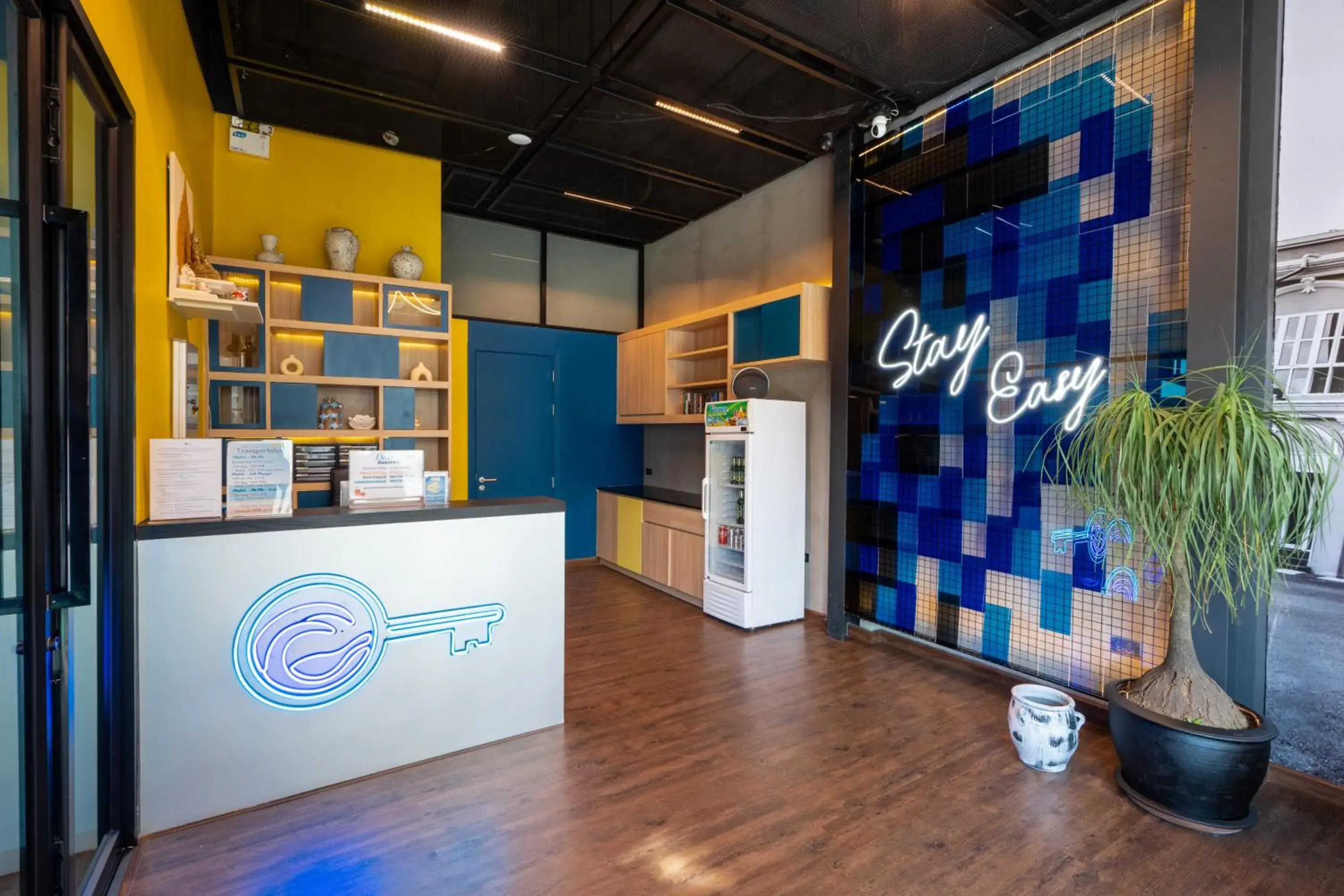 Lobby or reception in Patong Poshtel Lobby or reception in Patong Poshtel