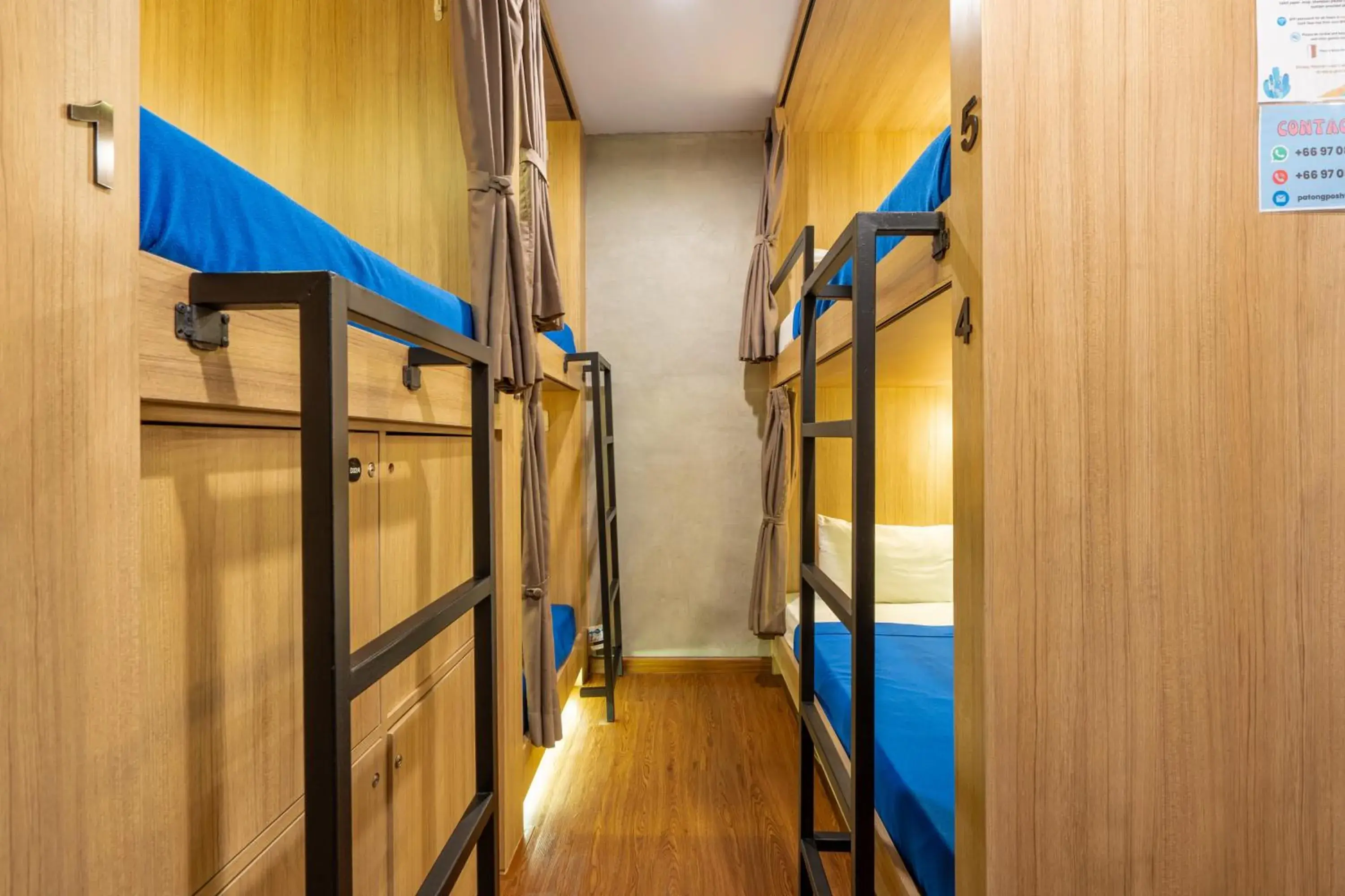 bunk bed in Patong Poshtel bunk bed in Patong Poshtel