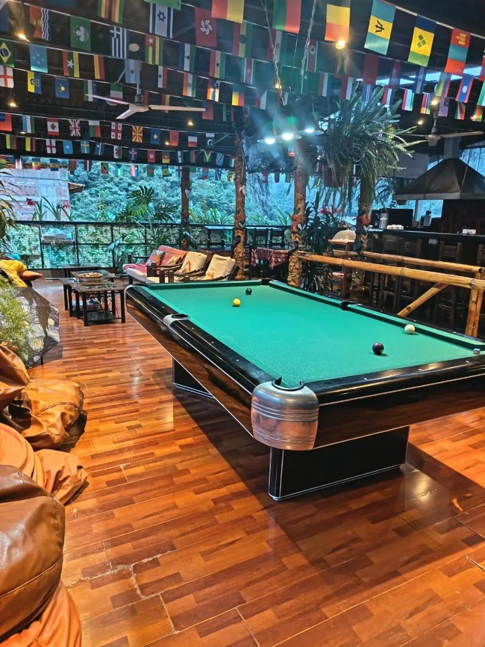 Billiard in Nativus Hostel Machu Picchu