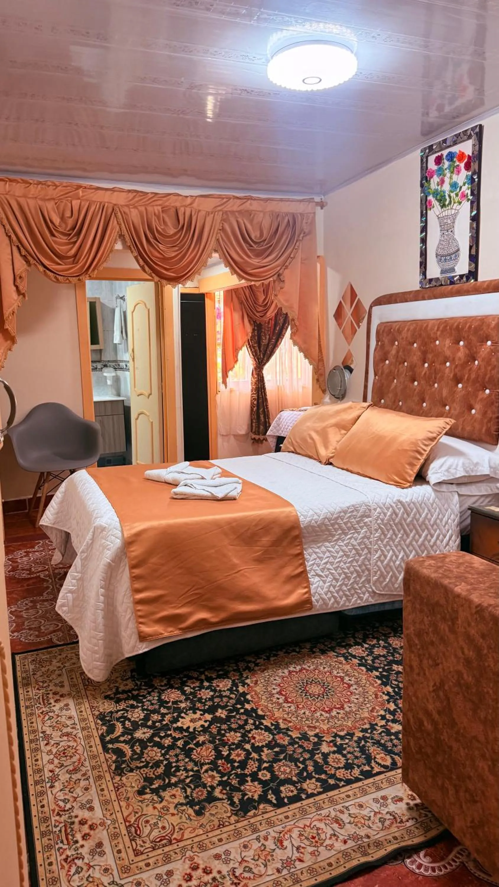 Twin Room in Posada Martha Tolima