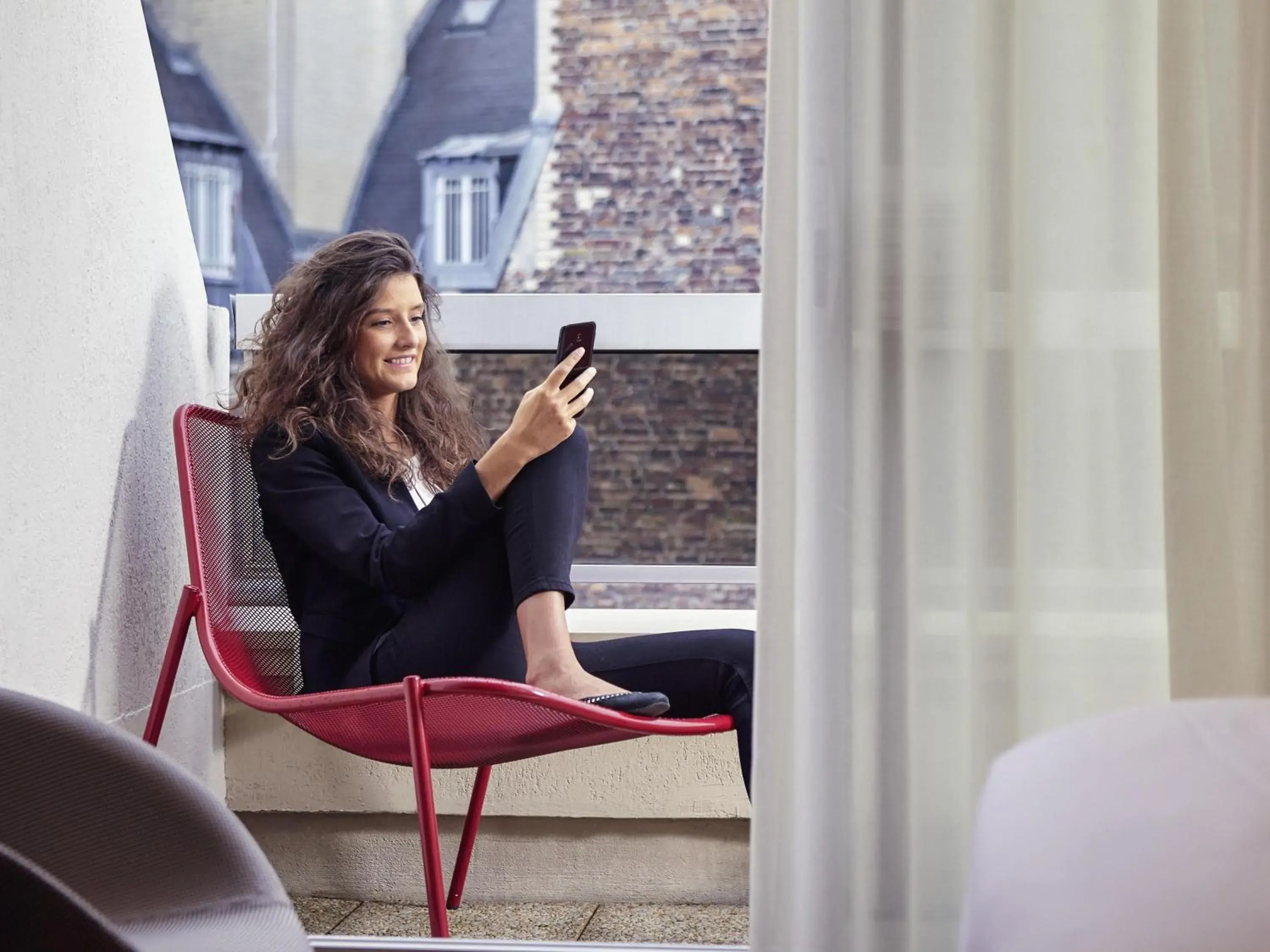 Bedroom in Mercure Paris Arc de Triomphe Etoile Bedroom in Mercure Paris Arc de Triomphe Etoile