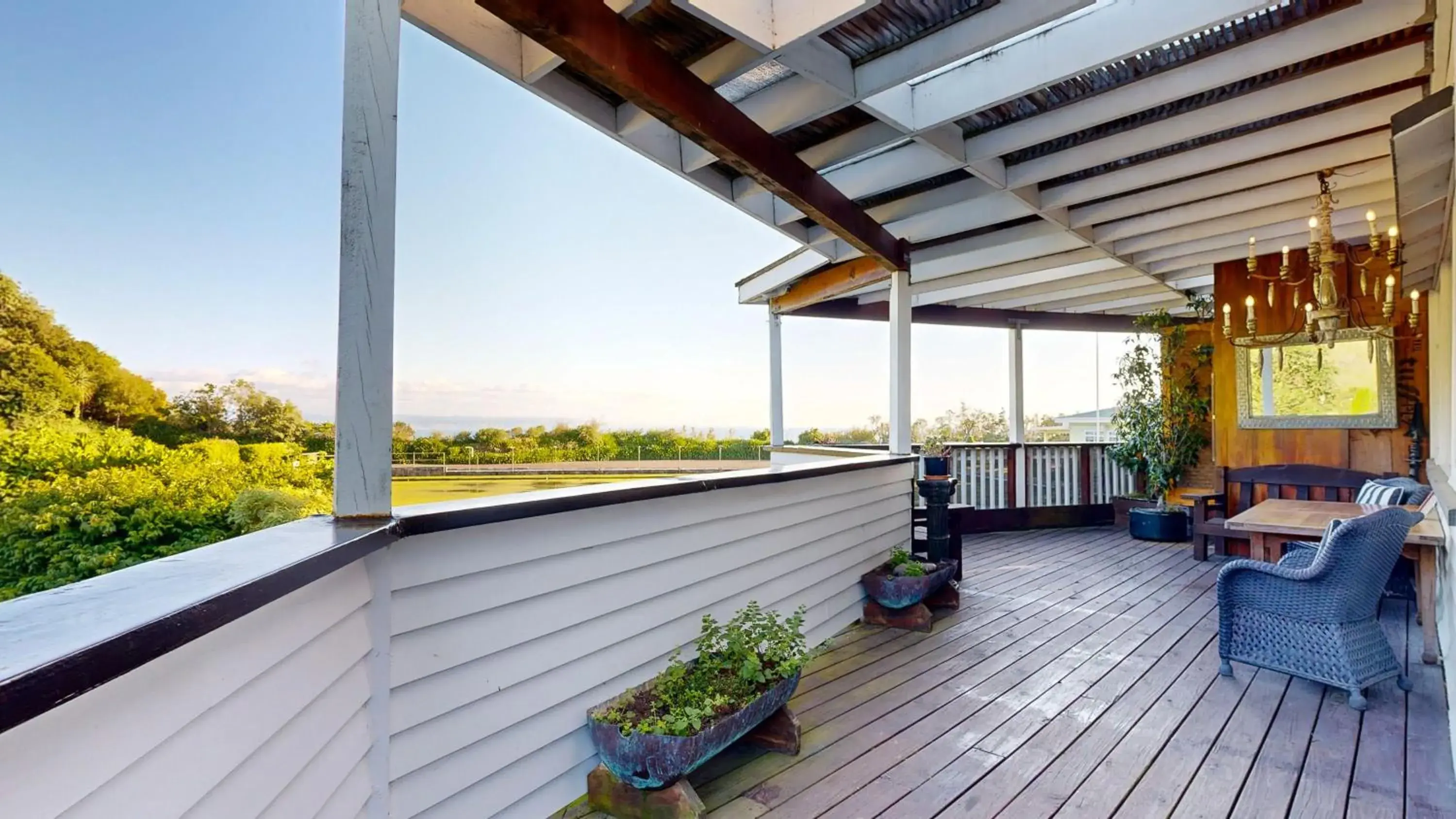 Garden view in Bluff Hill Lighthouse B&B Garden view in Bluff Hill Lighthouse B&B