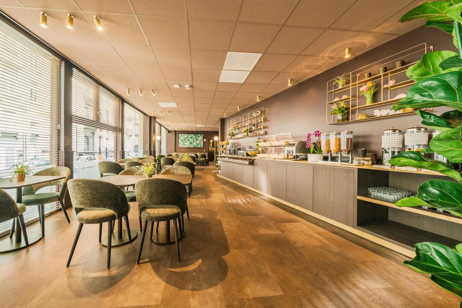 Buffet breakfast in Hotel Tropicana