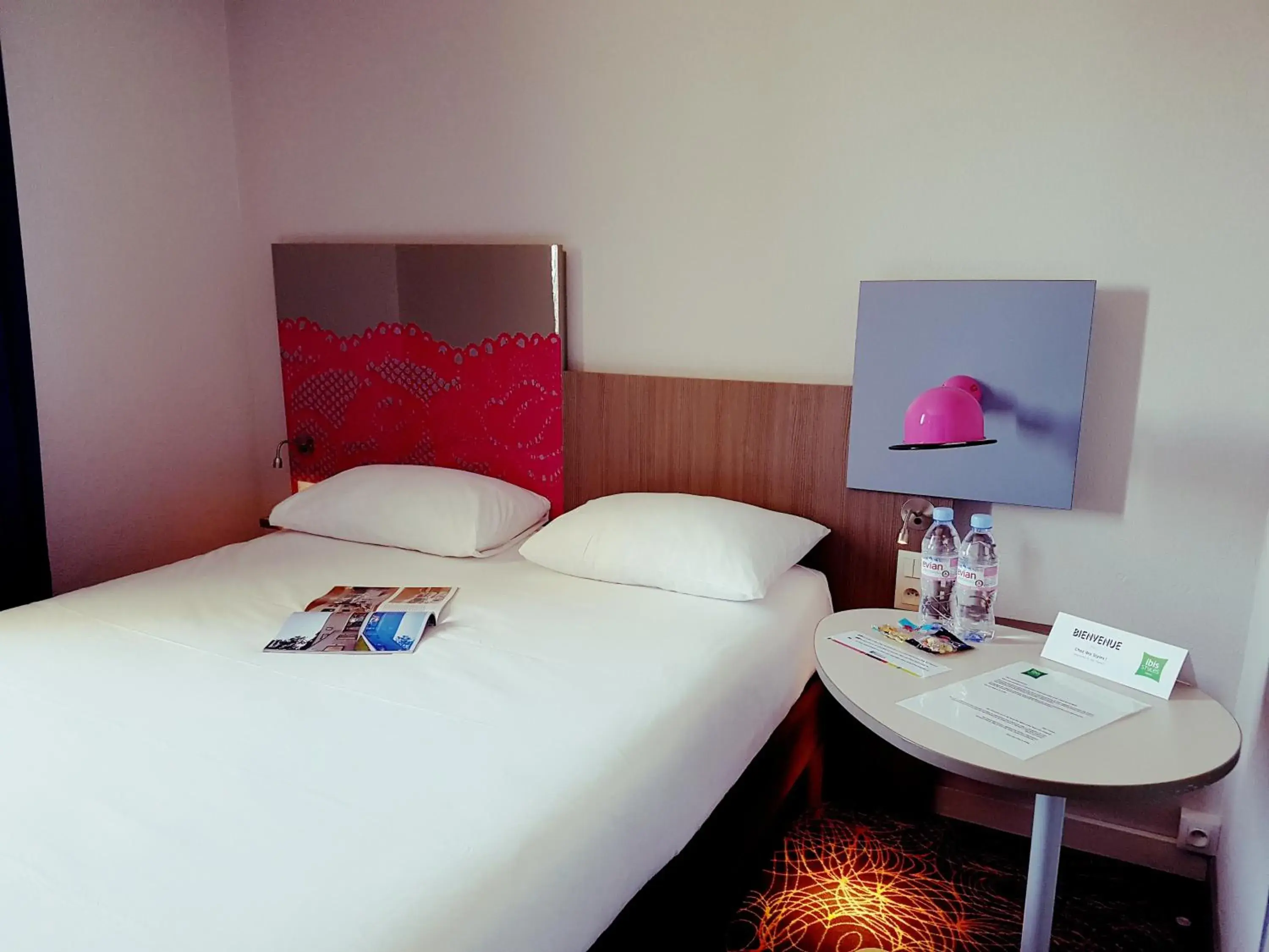 Bed in ibis Styles Arles Palais des Congrès Bed in ibis Styles Arles Palais des Congrès