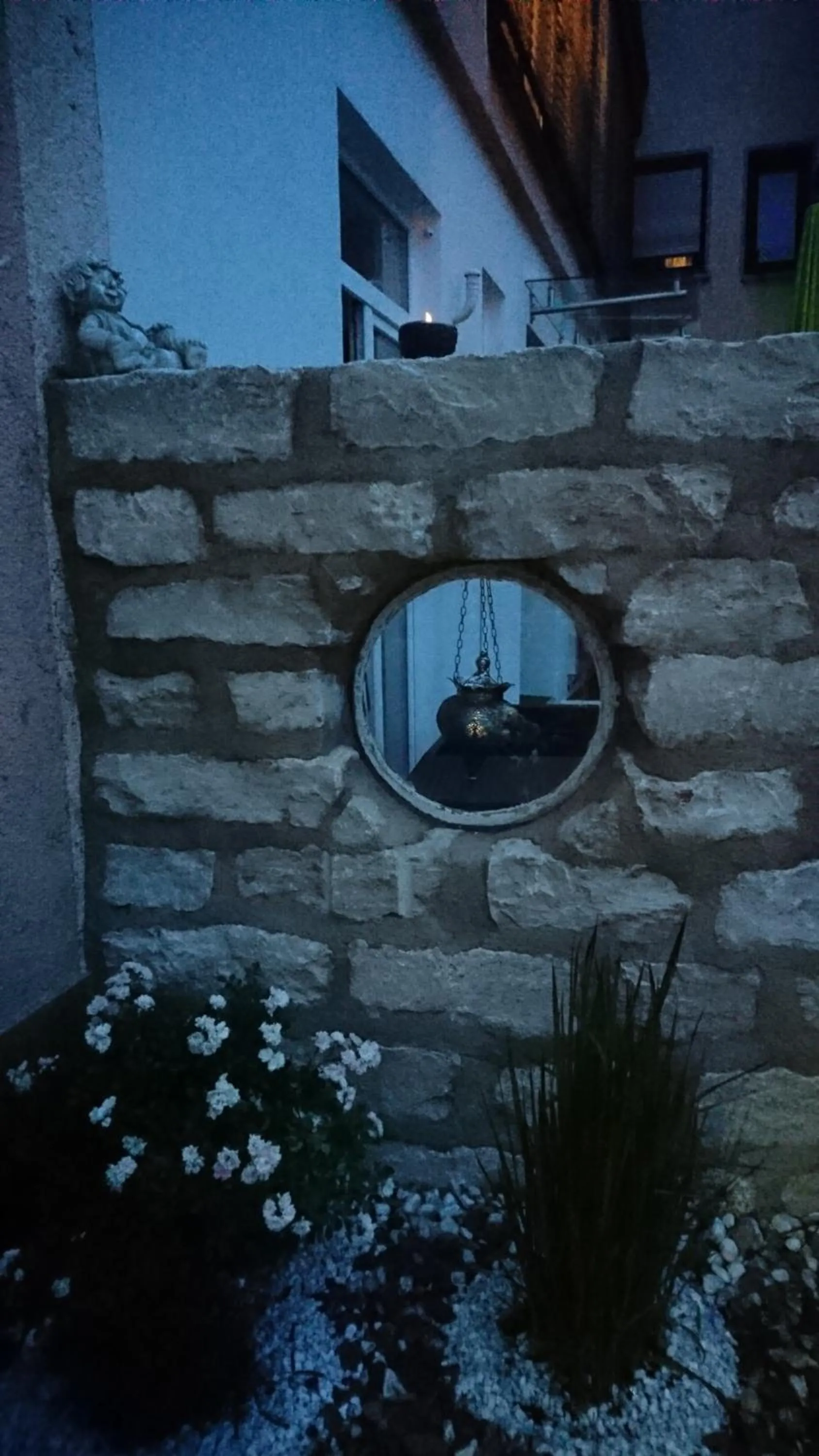 Patio in ApartmentHotel Vollumen