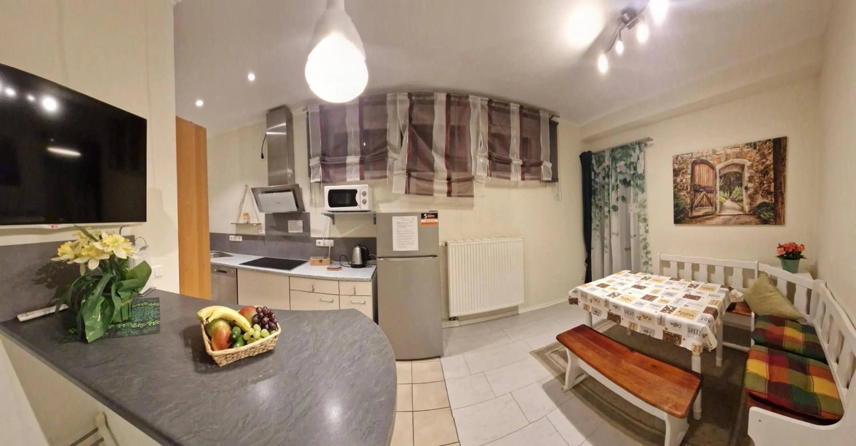 stove in ApartmentHotel Vollumen