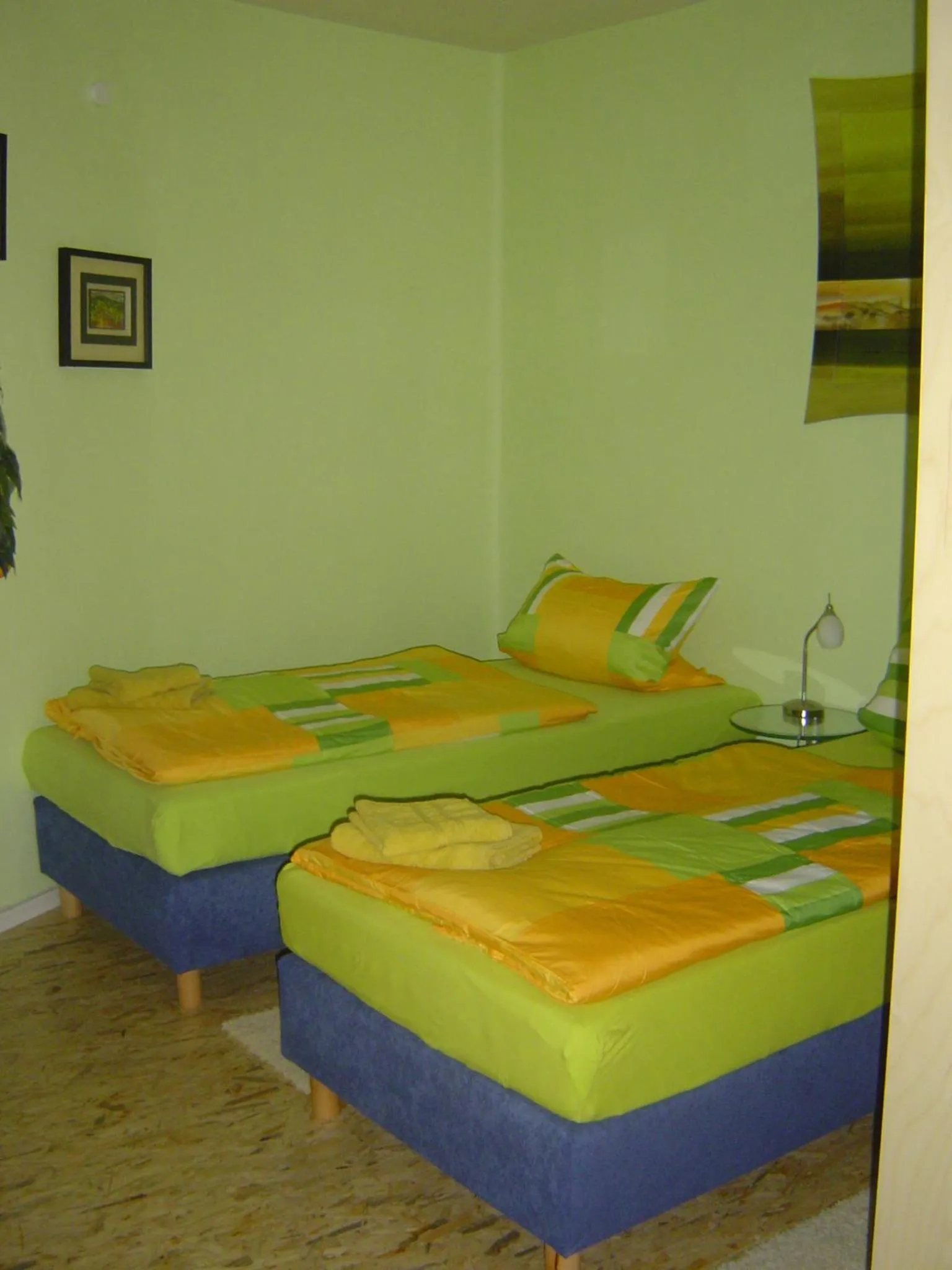 Bed in ApartmentHotel Vollumen