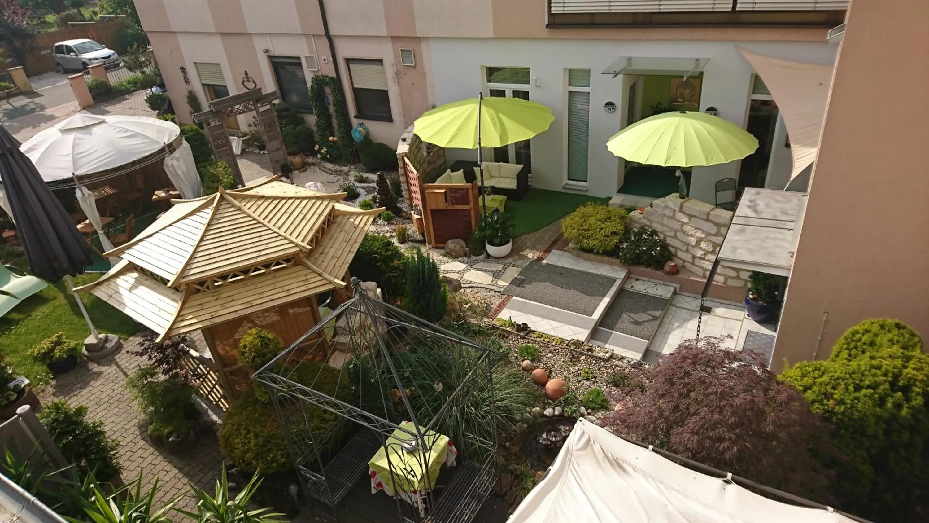 Garden in ApartmentHotel Vollumen