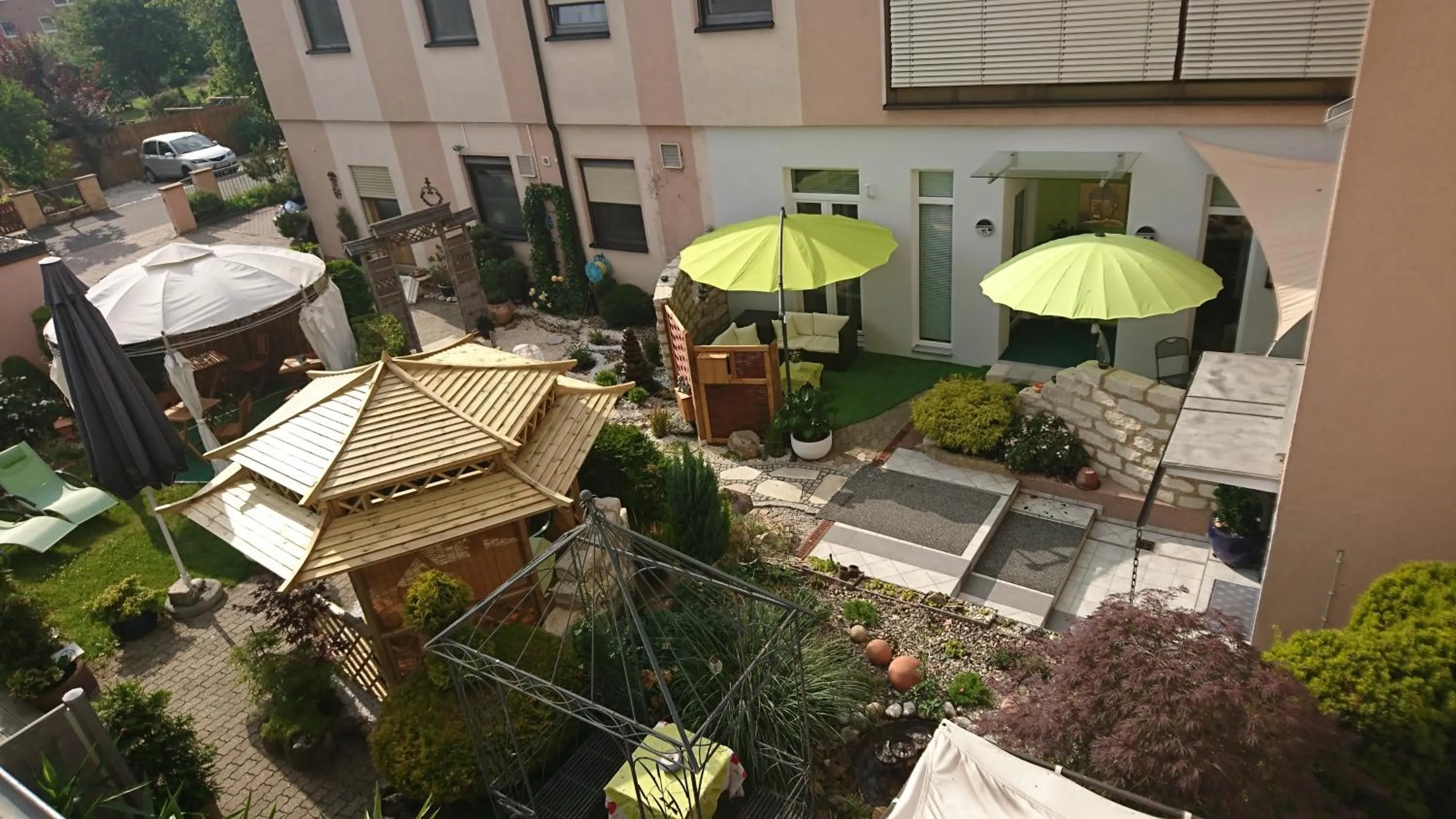 Garden in ApartmentHotel Vollumen