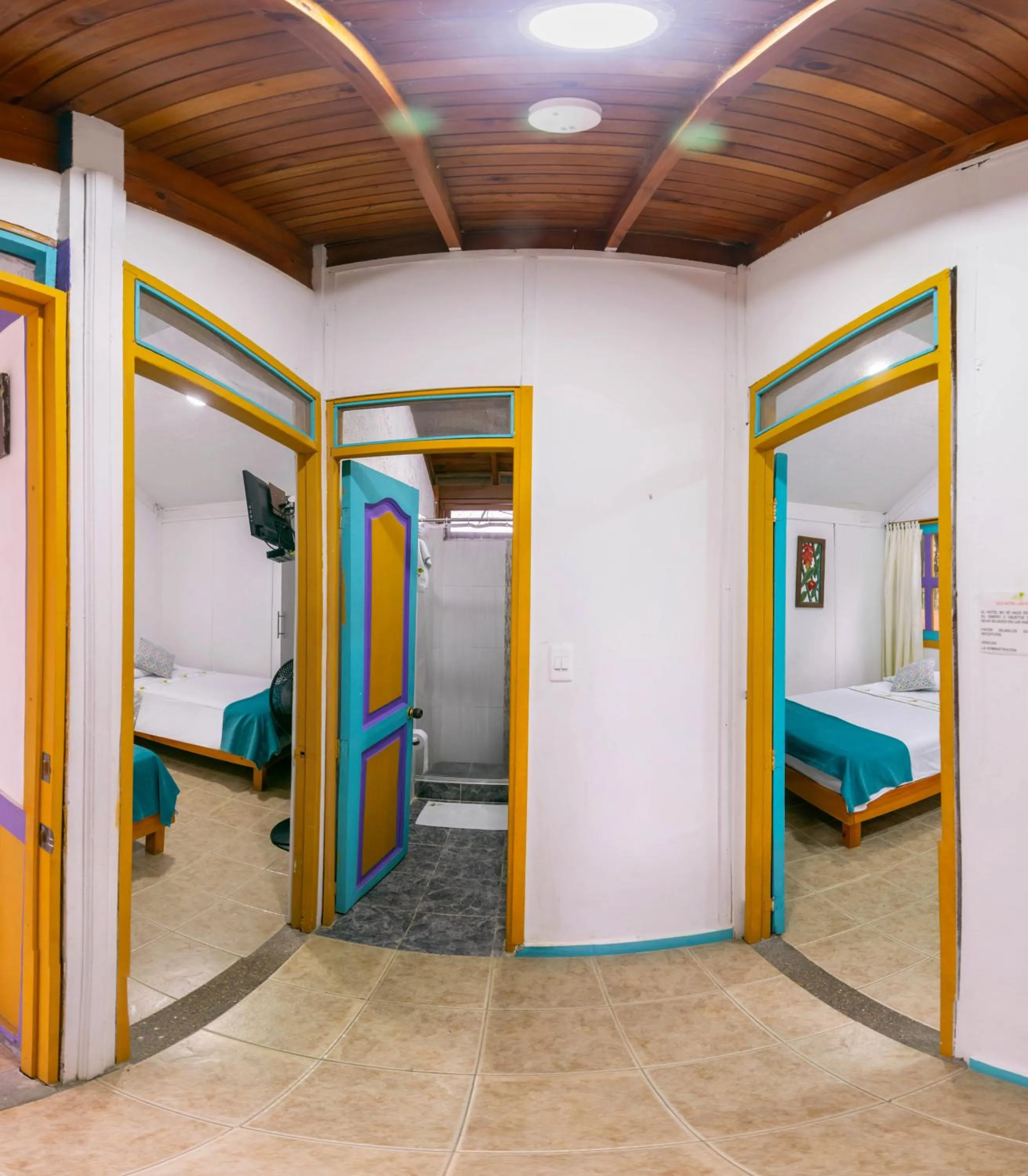 Photo of the whole room, Bed in Eco Hotel las Palmas