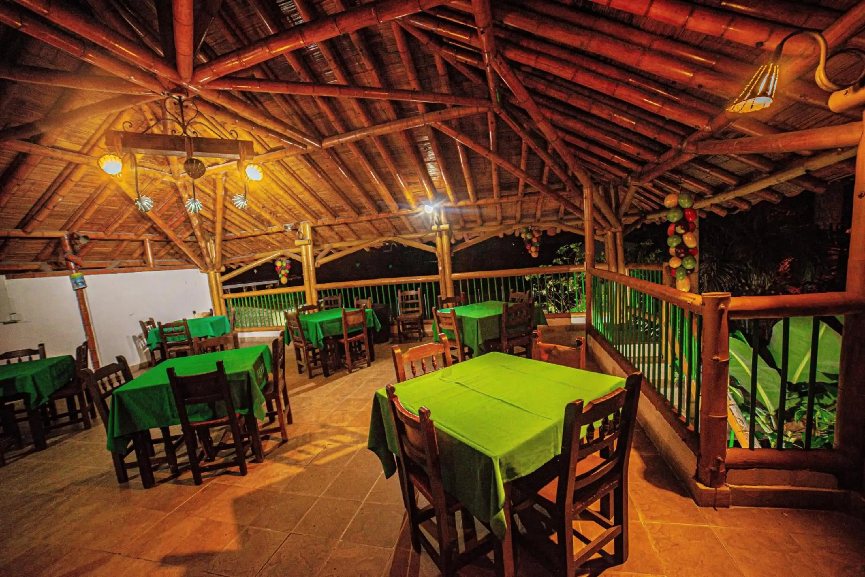 Seating area in Eco Hotel las Palmas