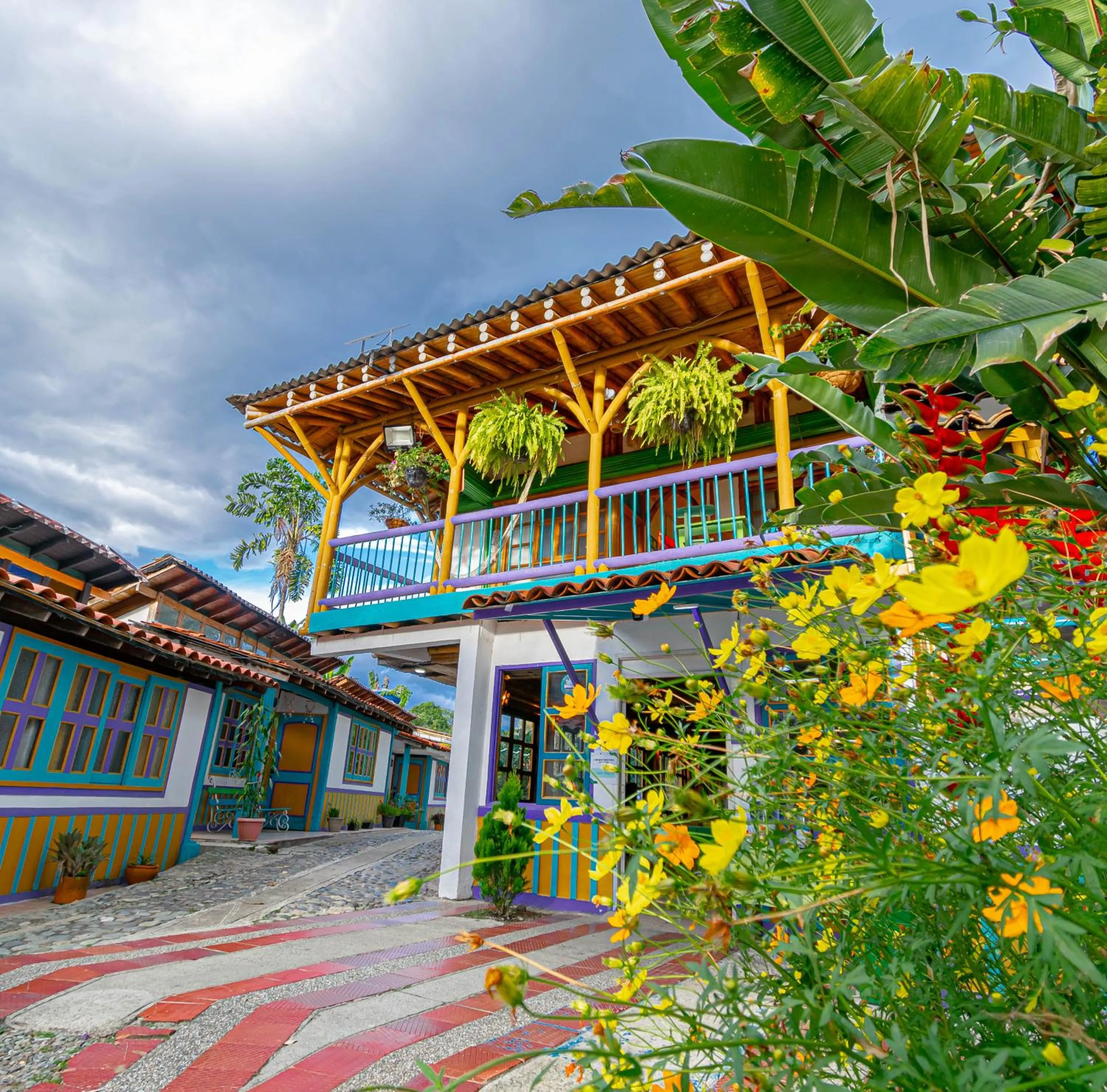 Property building in Eco Hotel las Palmas