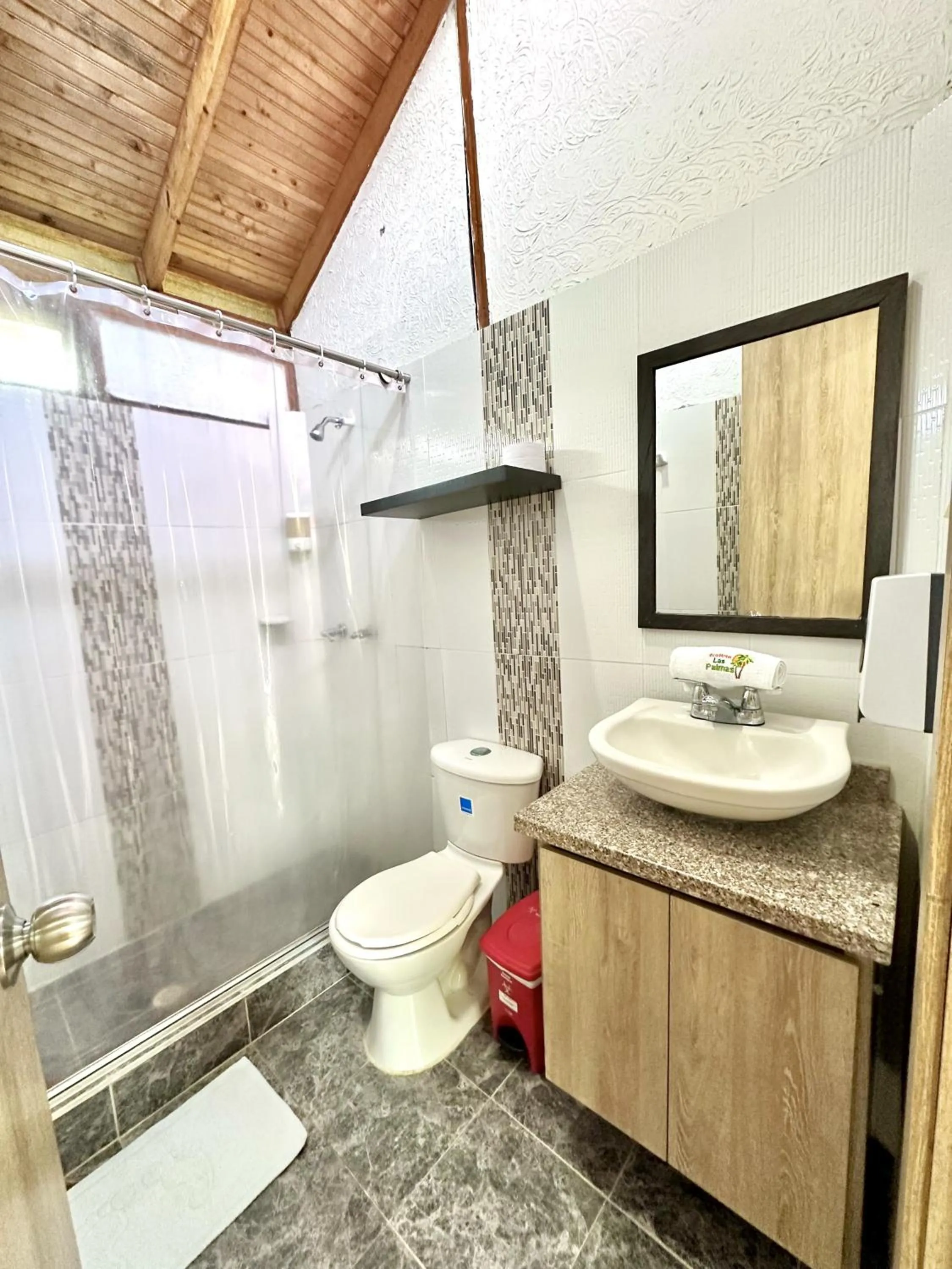 Bathroom in Eco Hotel las Palmas