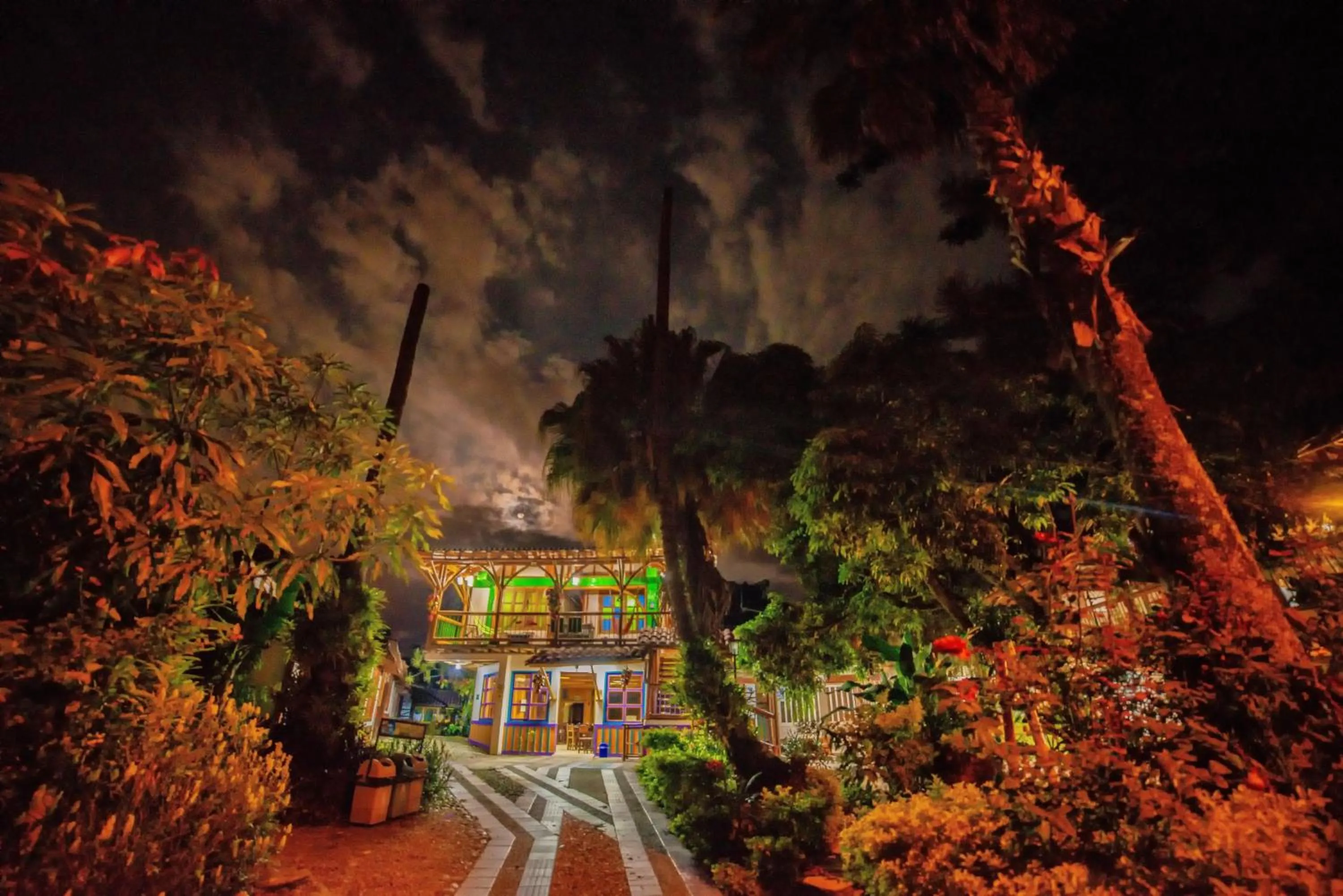 Property building in Eco Hotel las Palmas