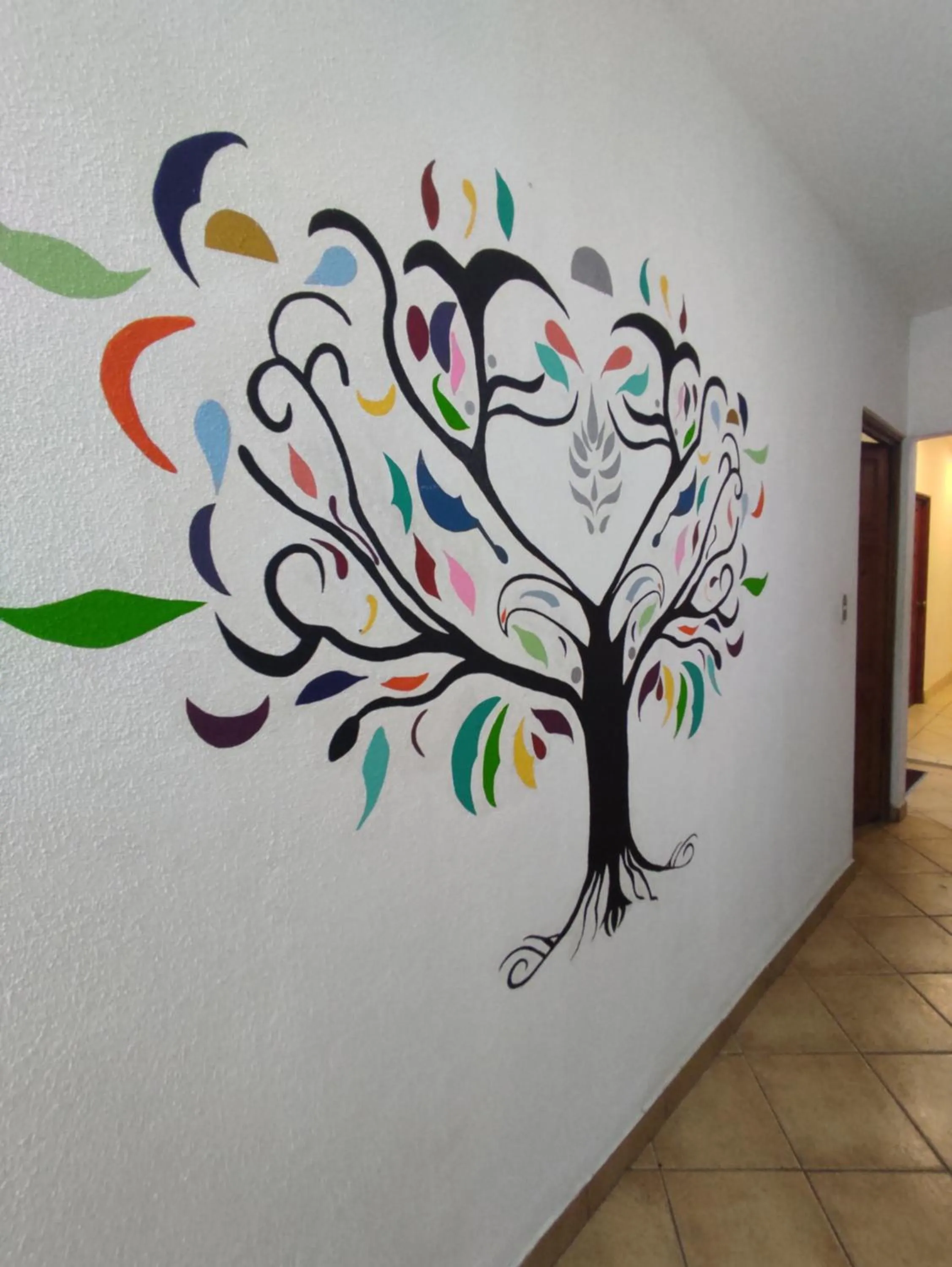 Decorative detail in Hotel Laguna del Cocodrilo