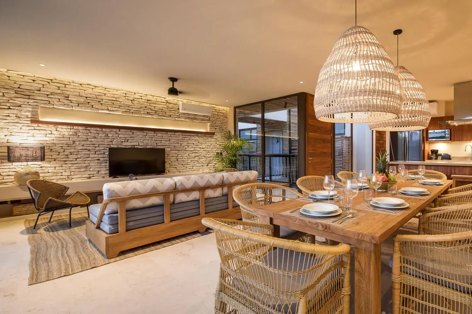 Luxury 2 Bedroom Jungle Apartment Terrace Garden View 1 King, 2 Single Beds & 1 King Sofa Bed in Copal Tulum Hotel Luxury 2 Bedroom Jungle Apartment Terrace Garden View 1 King, 2 Single Beds & 1 King Sofa Bed in Copal Tulum Hotel