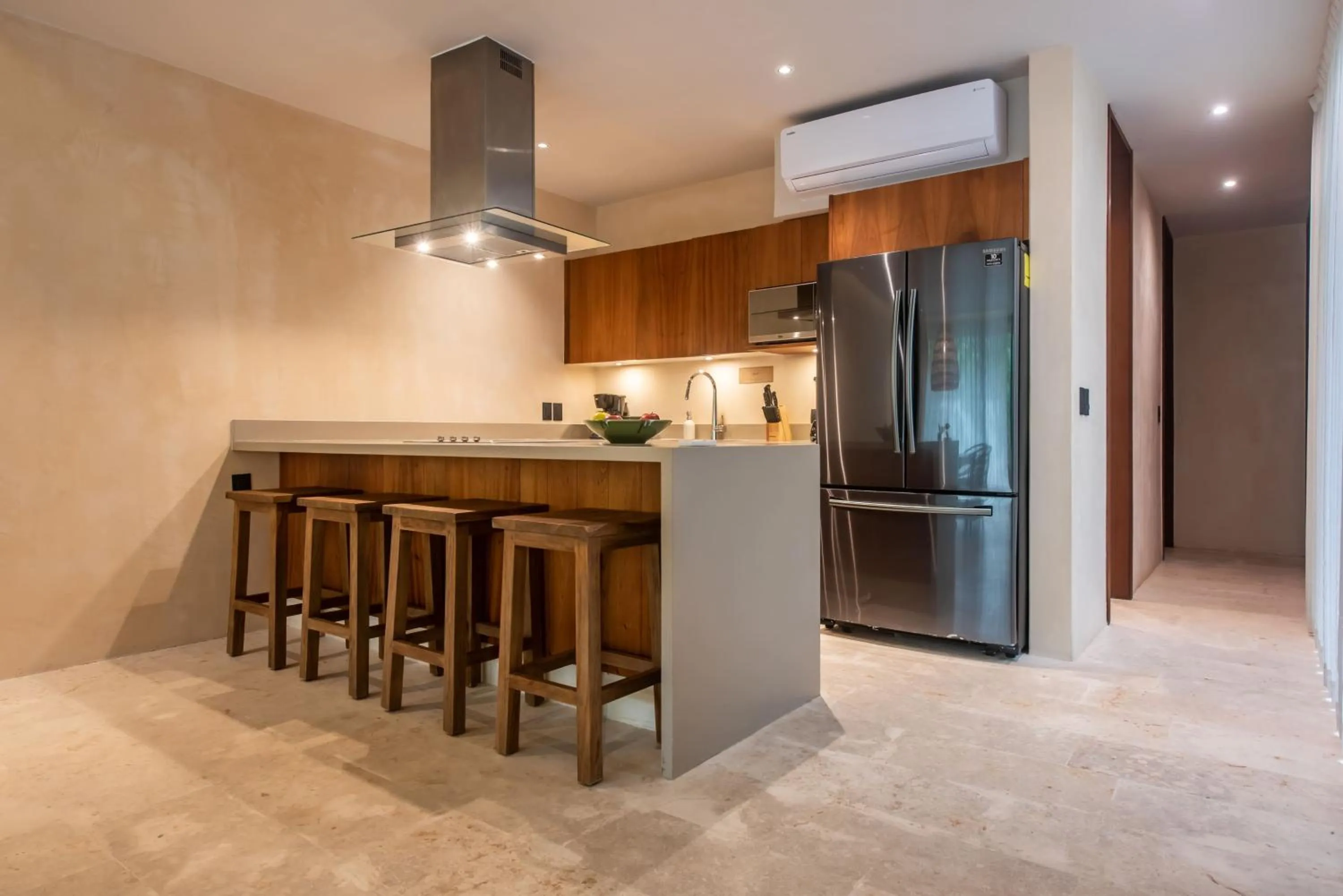 kitchen in Copal Tulum Hotel